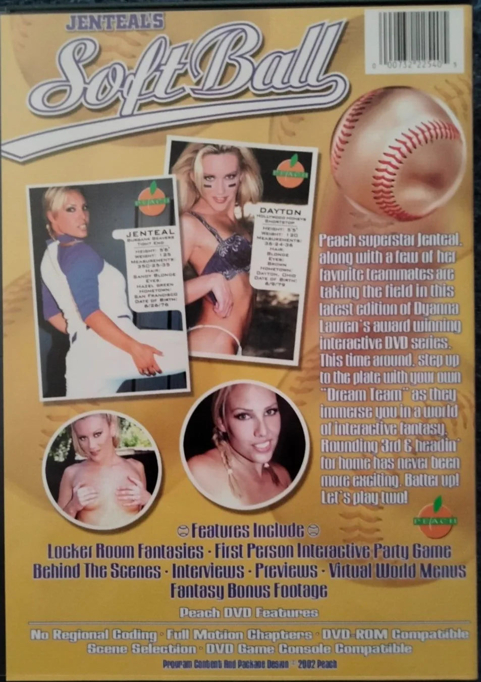 Shay Sights — autographed SHAY SIGHTS JENTEAL'S SOFTBALL (DVD 2002) with PICTURE PROOF!, изображение 2