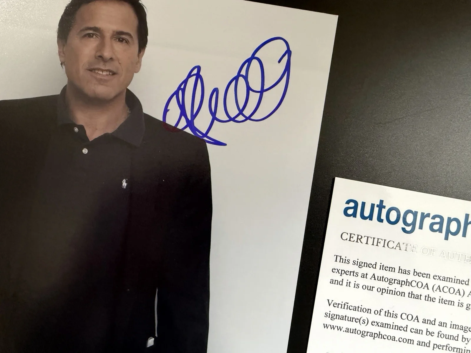 David O. Russell Signed 8x10 Photo Autograph ACOA Certified Director, image 2
