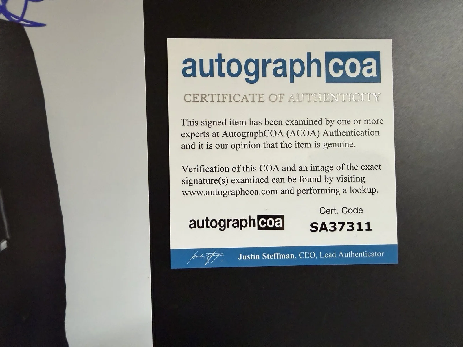 David O. Russell Signed 8x10 Photo Autograph ACOA Certified Director, image 3