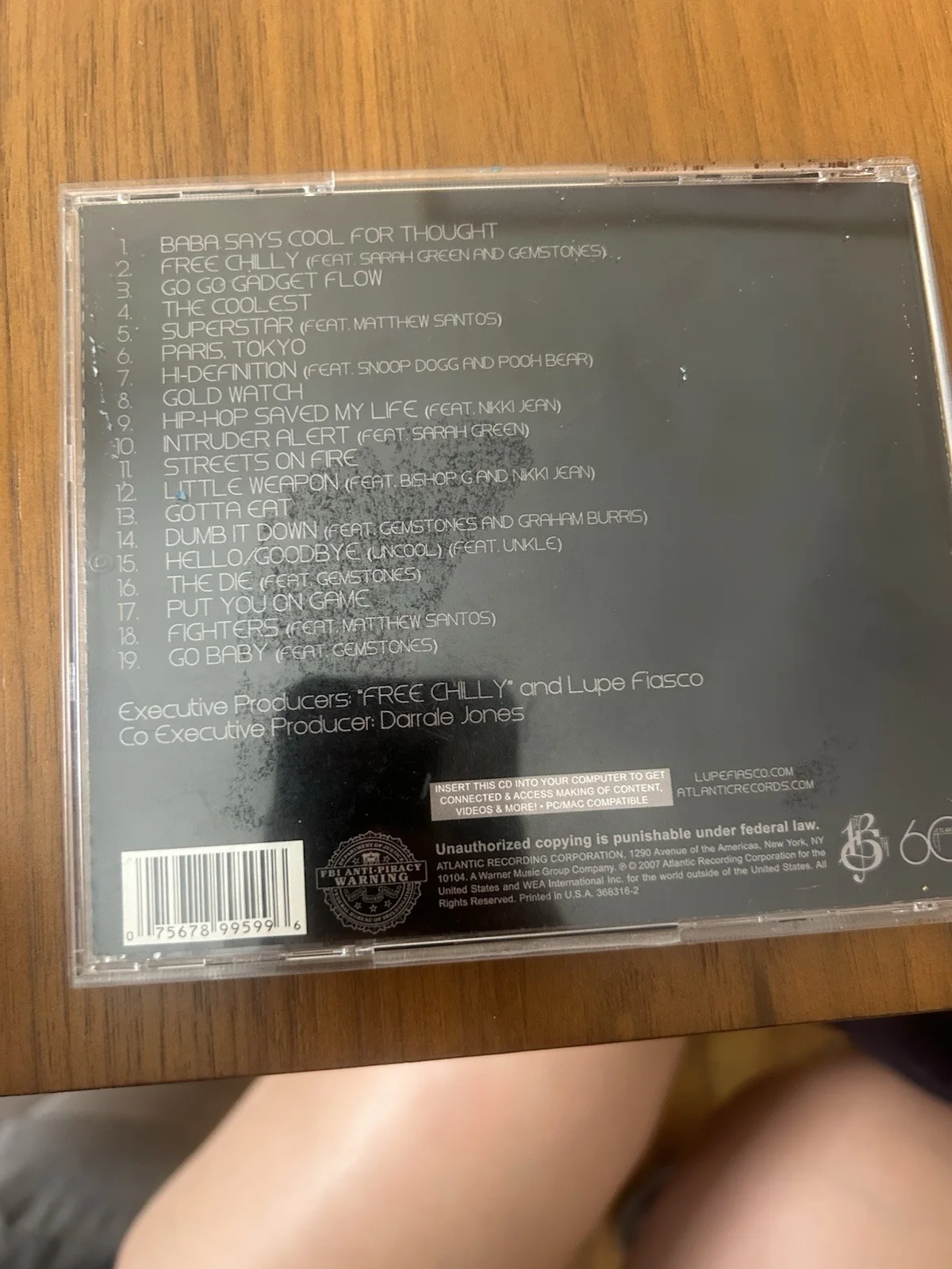 LUPE FIASCO – “THE COOL” SIGNED CD | AUTHENTIC AUTOGRAPH | RARE COLLECTOR’S ITEM, image 4