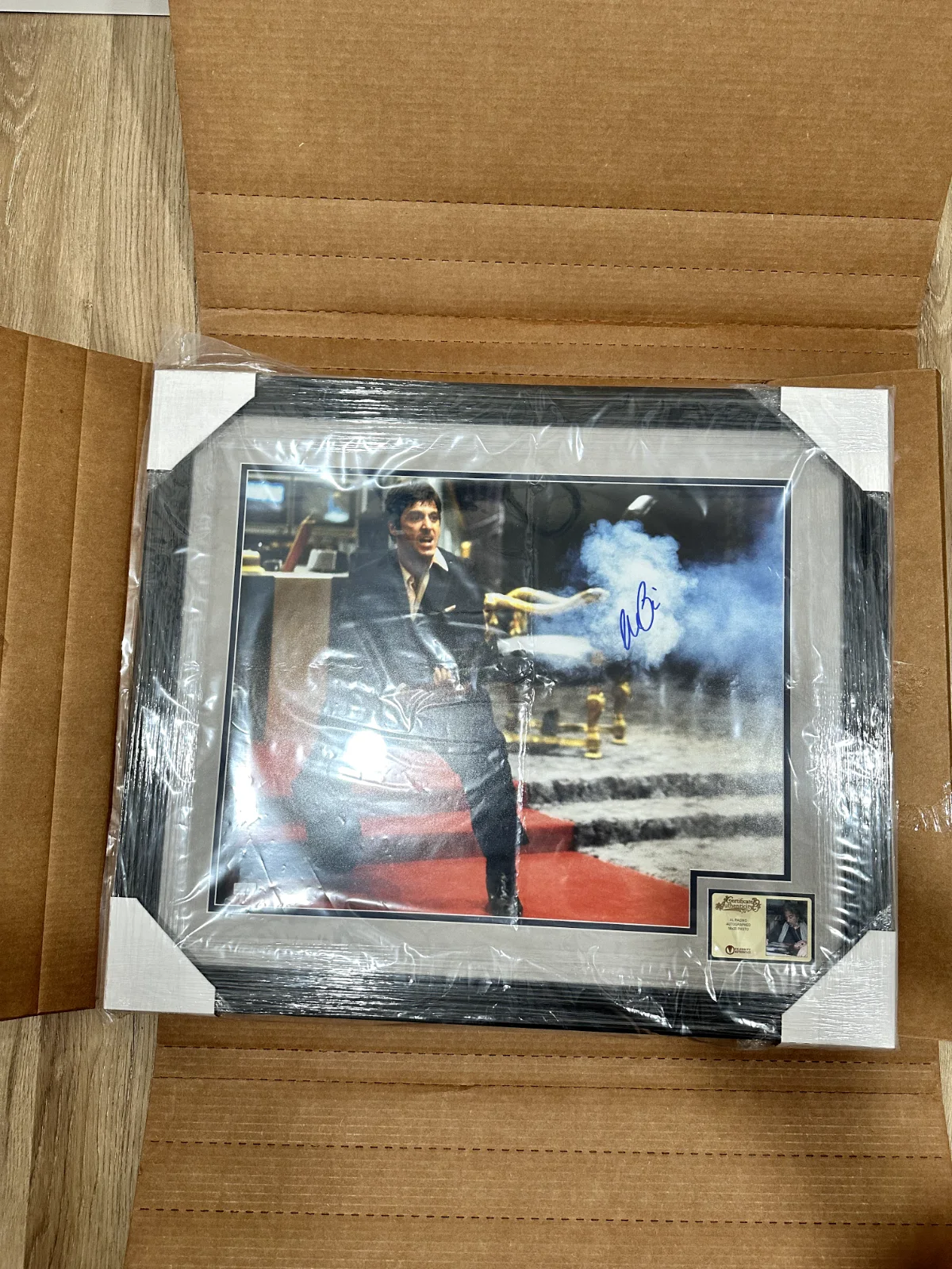 Al Pacino — Al Pacino Signed Scarface Frame With COA (Still In Plastic), image 5