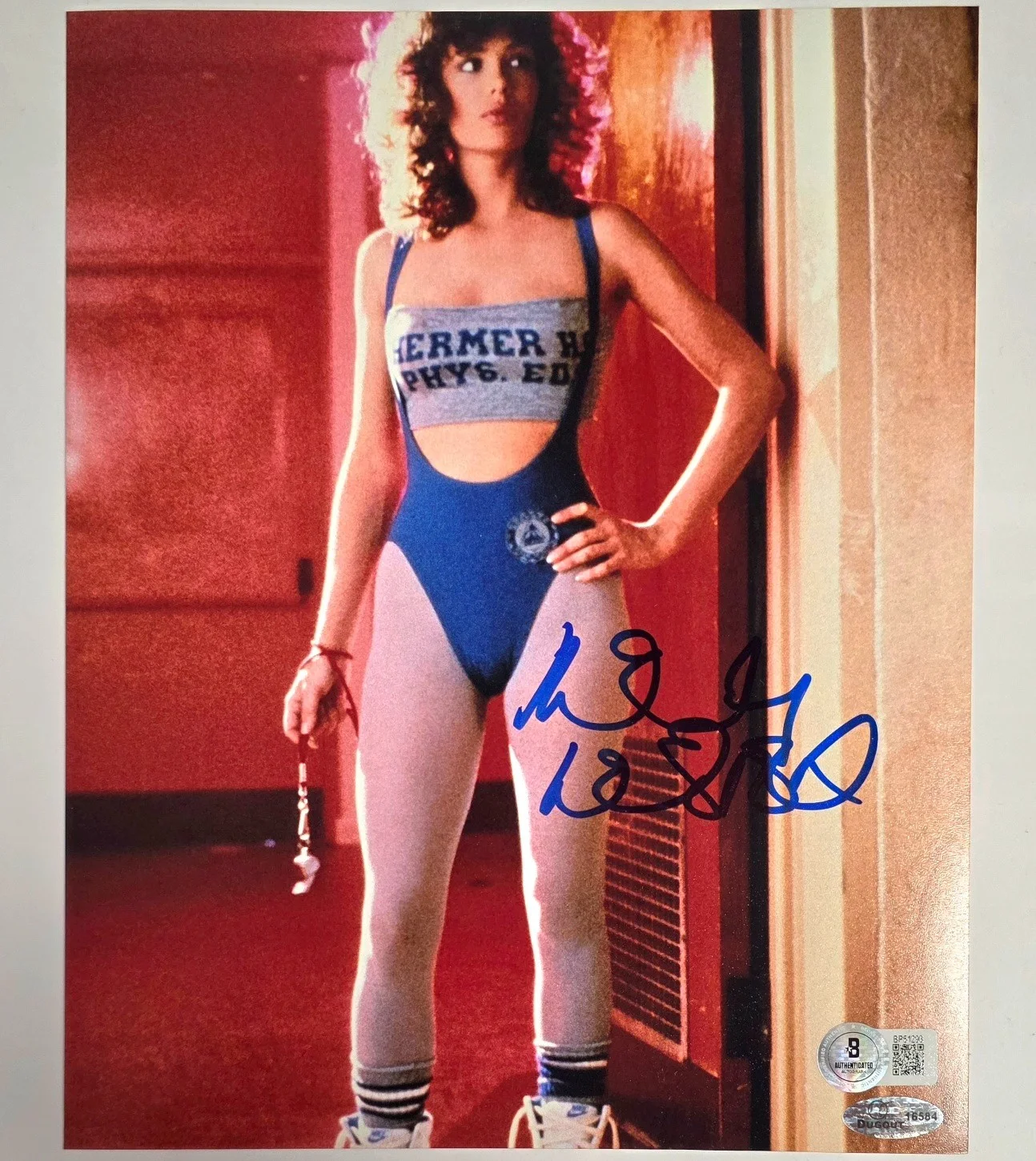Kelly Lebrock — Kelly Lebrock autograph signed Weird Science 8x10 Photo #5 ~ Beckett BAS Holo