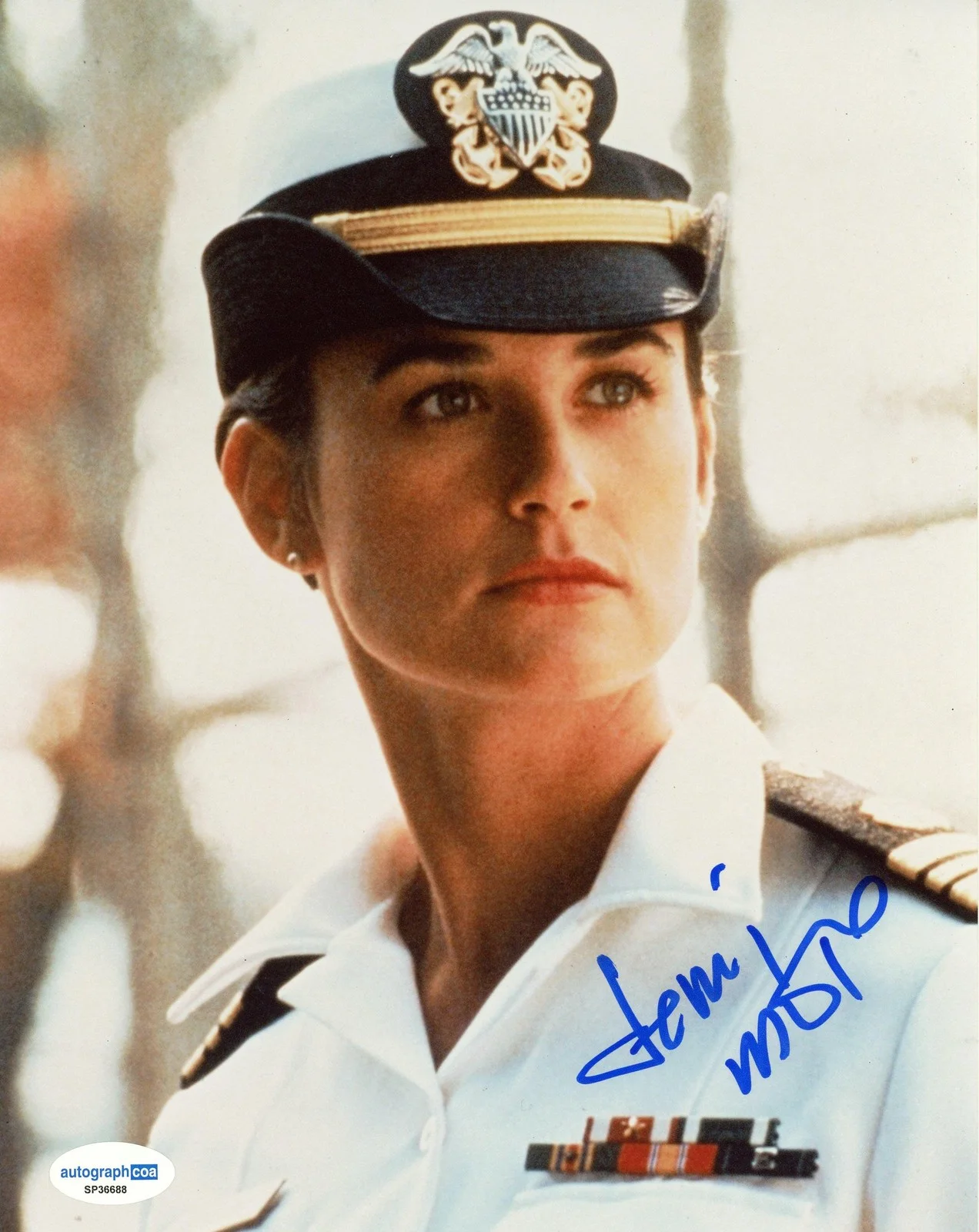 Demi Moore — Demi Moore "A Few Good Men" AUTOGRAPH Signed 'JoAnne Galloway' 8x10 Photo ACOA, изображение 2