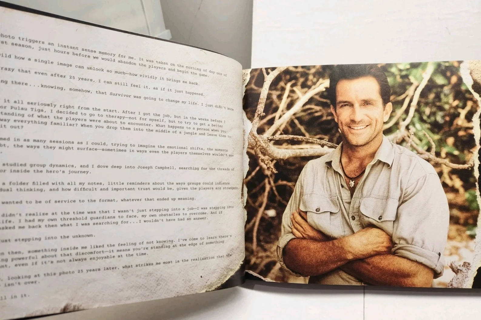 Jeff Probst — AUTOGRAPHED Jeff Probst SIGNED Book Survivor Forged By Fire 50 Season AUTOGRAPH, image 3