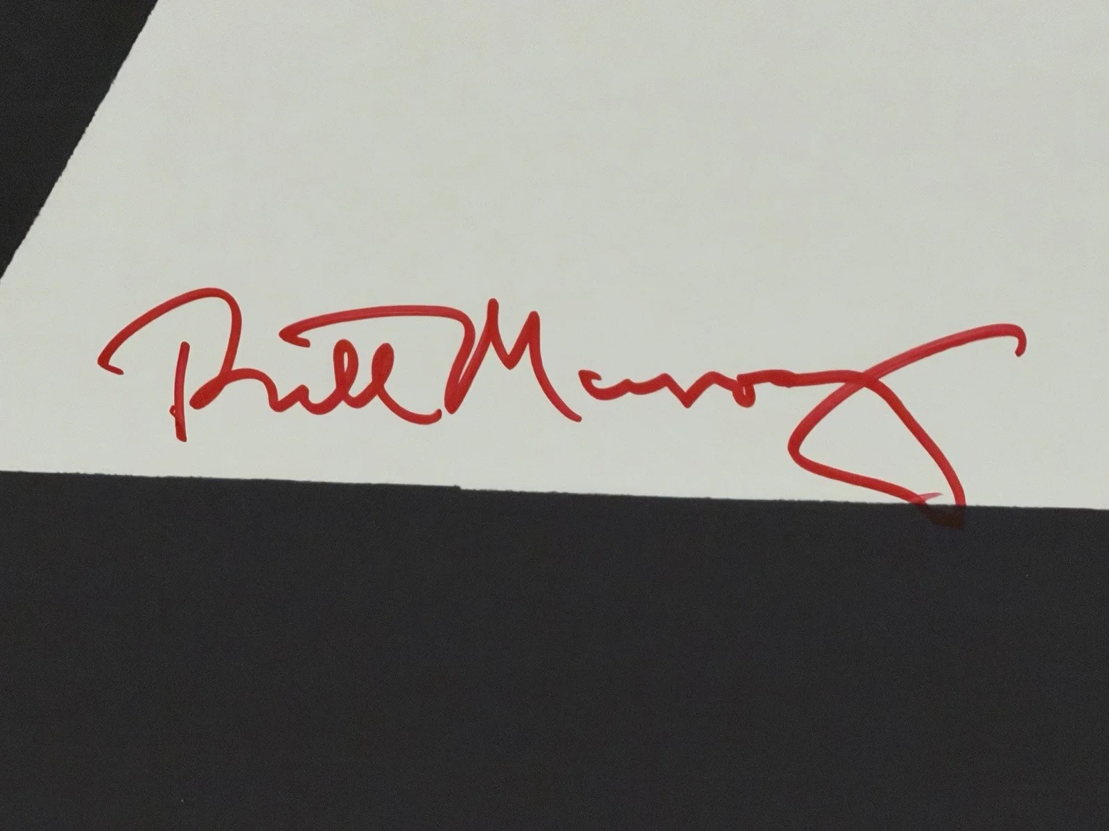 Bill Murray SIGNED autographed Where The Buffalo Roam 27x40 Movie Poster JSA COA, изображение 2