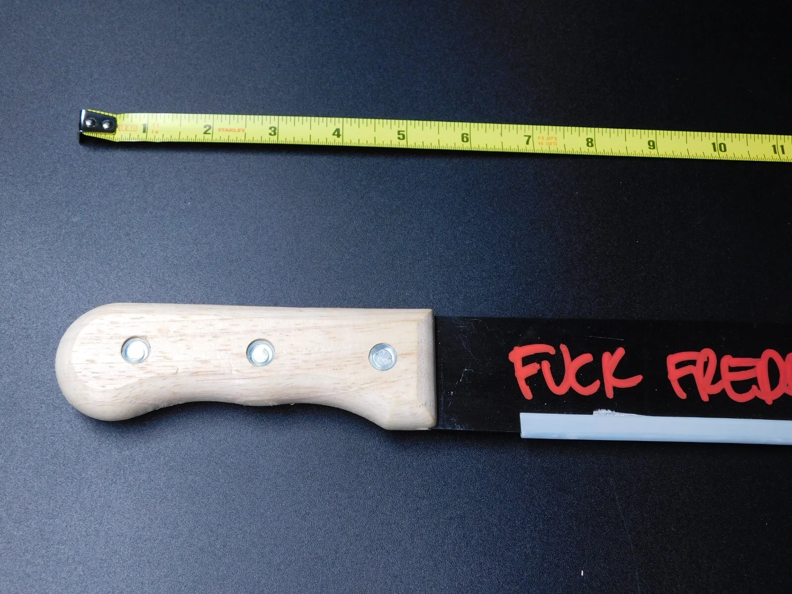 Ari Lehman — Ari Lehman Signed Real Machete Jason Voorhees Friday The 13th FK Freddy JSA COA, изображение 2