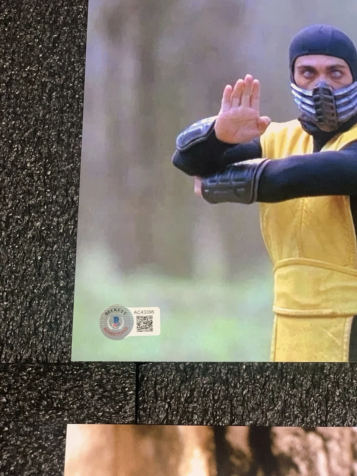 MUSETTA VANDER CHRIS CASAMASSA SIGNED 8X10 PHOTOS MORTAL KOMBAT BAS JSA PSA GAI, image 3