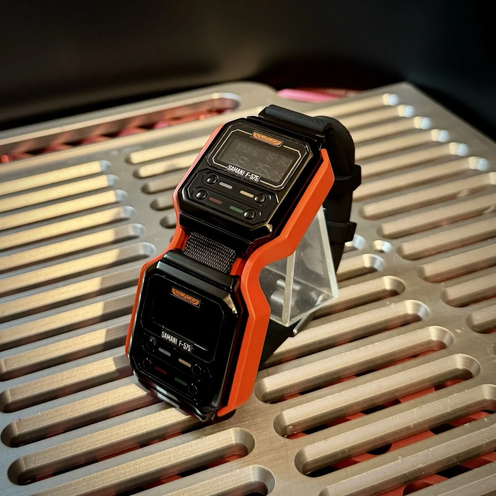 Alien Nostromo Inspired Samani F-575 Dual Digital Watch Metal/Resin/Silicone, image 5
