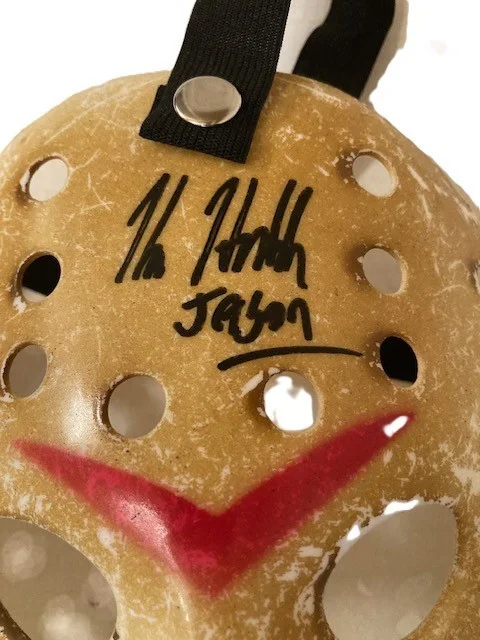 Kane Hodder — Kane Hodder Signed Hockey Mask Friday the 13th Jason Voorhees JSA COA & Photo, изображение 2