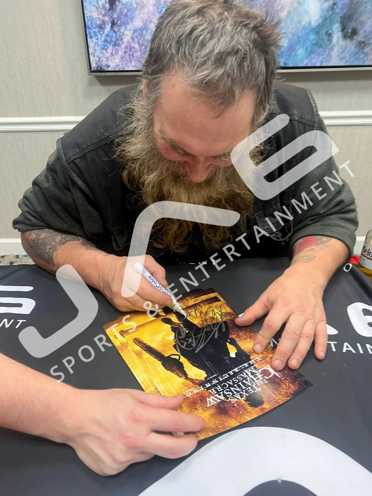 Andrew Bryniarski — Andrew Bryniarski signed inscribed 8x10 photo Texas Chainsaw Massacre JSA COA, изображение 2