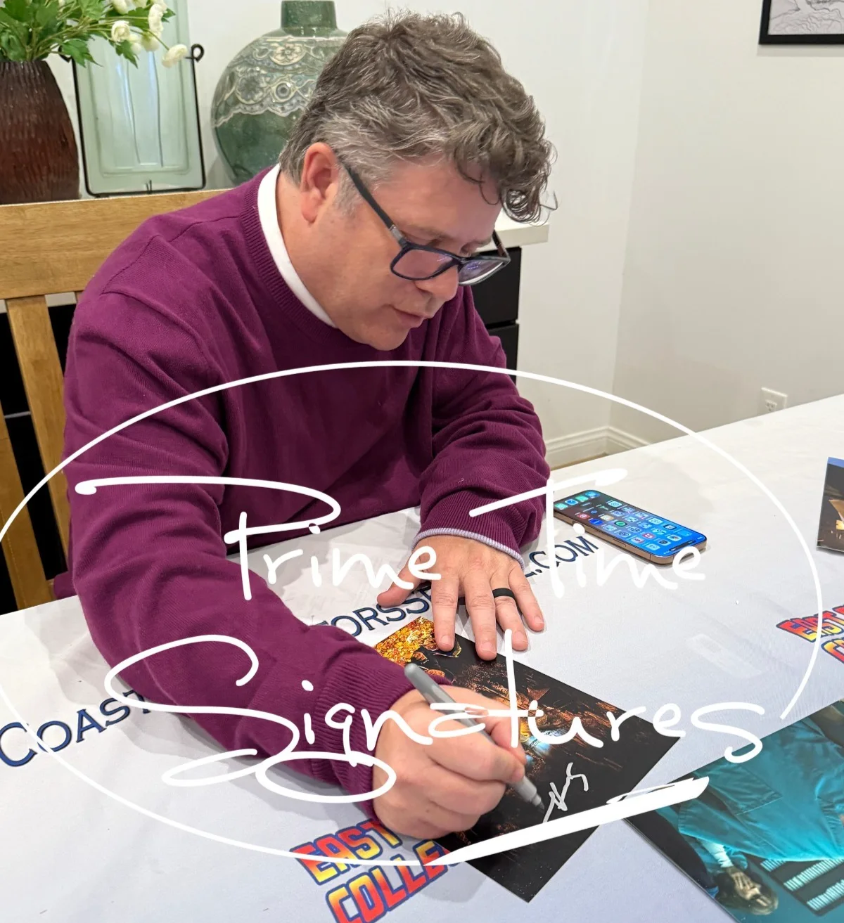 Sean Astin — Sean Astin Signed 8x10 Photo The Goonies Authentic Autograph Beckett Witness, image 2