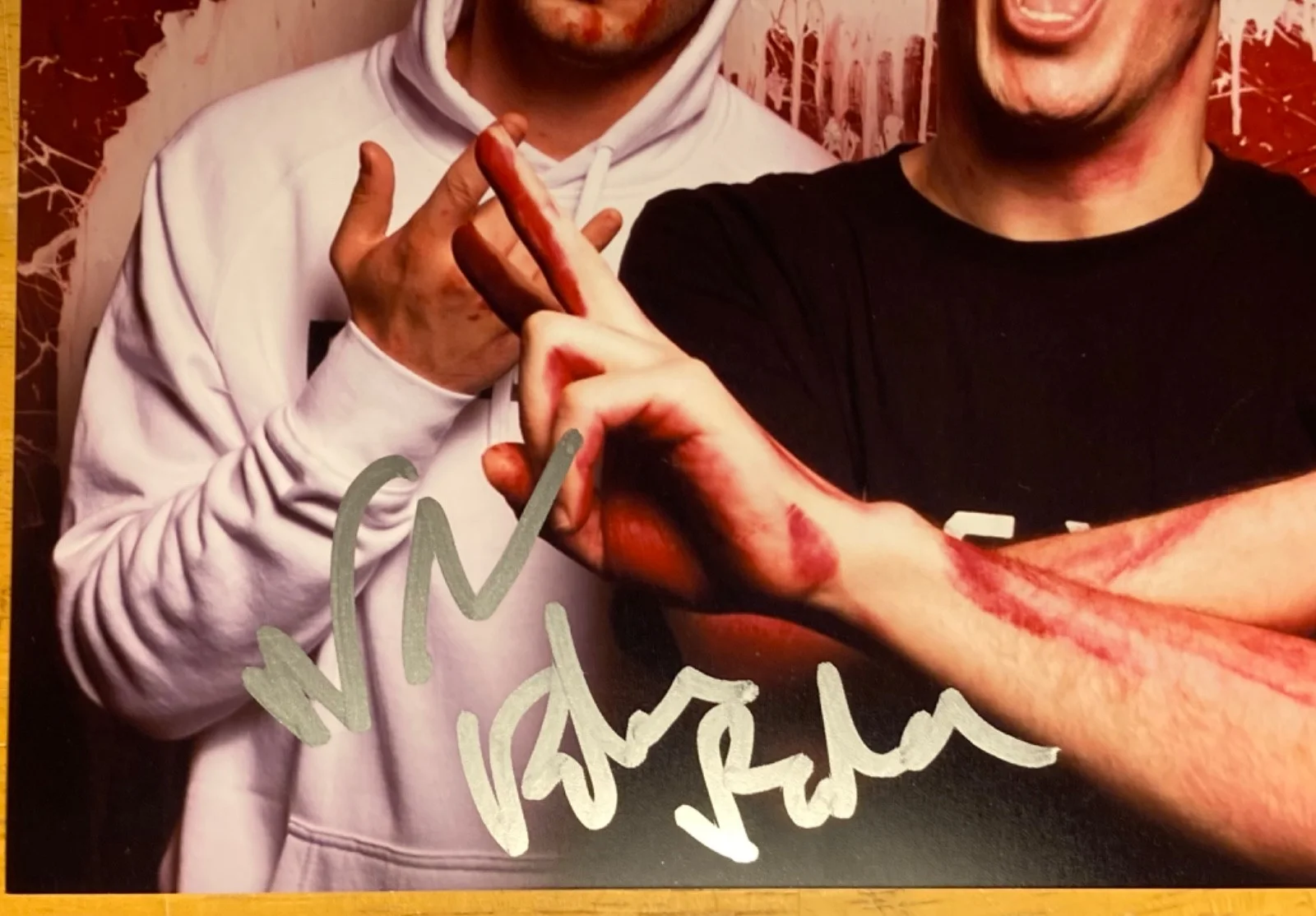 2x SIGNED Danny + Michael Philippou 10x8 Photo - 'Talk To Me' Directors, image 4