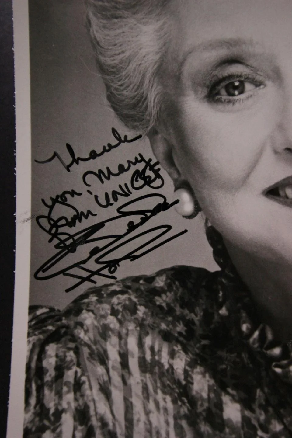 Celeste Holm — CELESTE HOLM (1917-2012) (GENTLEMAN'S AGREEMENT) AUTOGRAPH PHOTO~, image 2