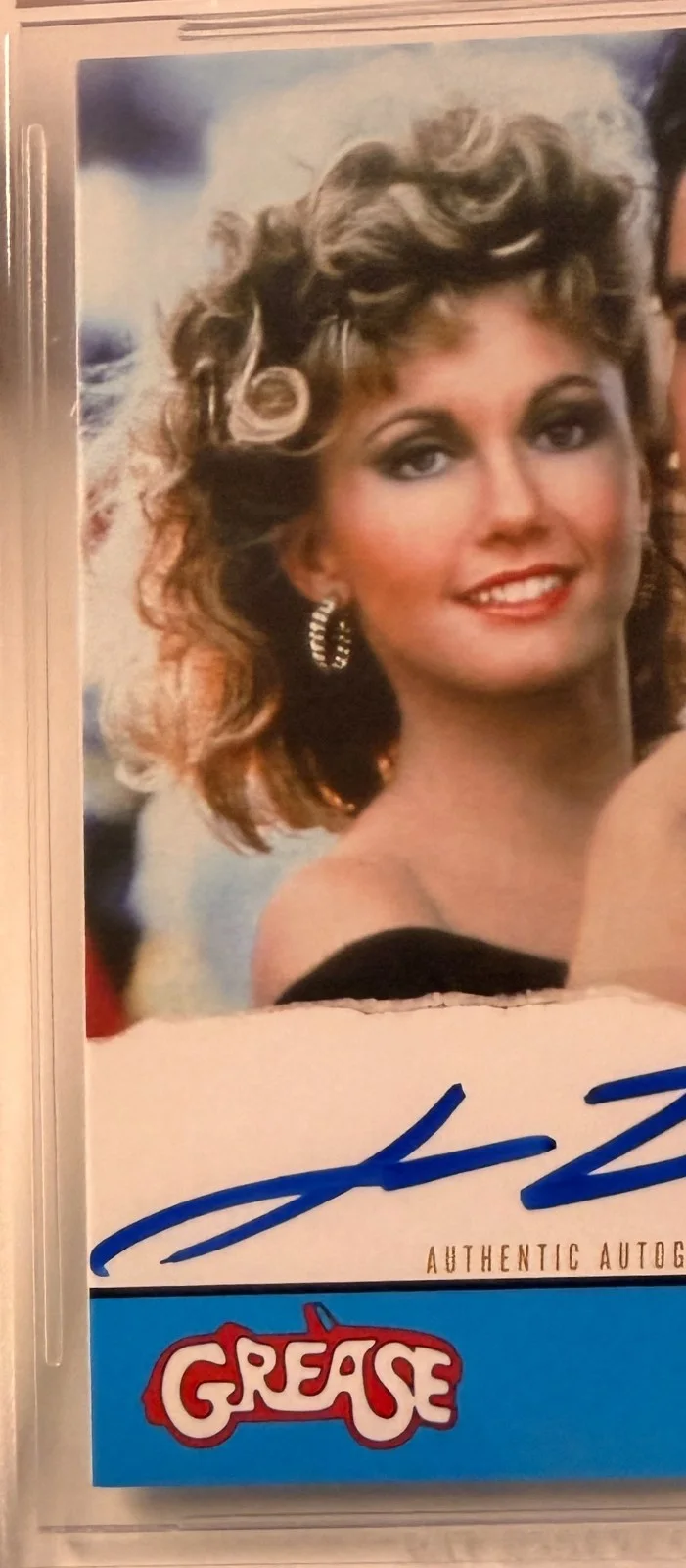John Travolta — Custom Trading Card Grease #78 Signed John Travolta Beckett Witnessed AUTO 10, изображение 4