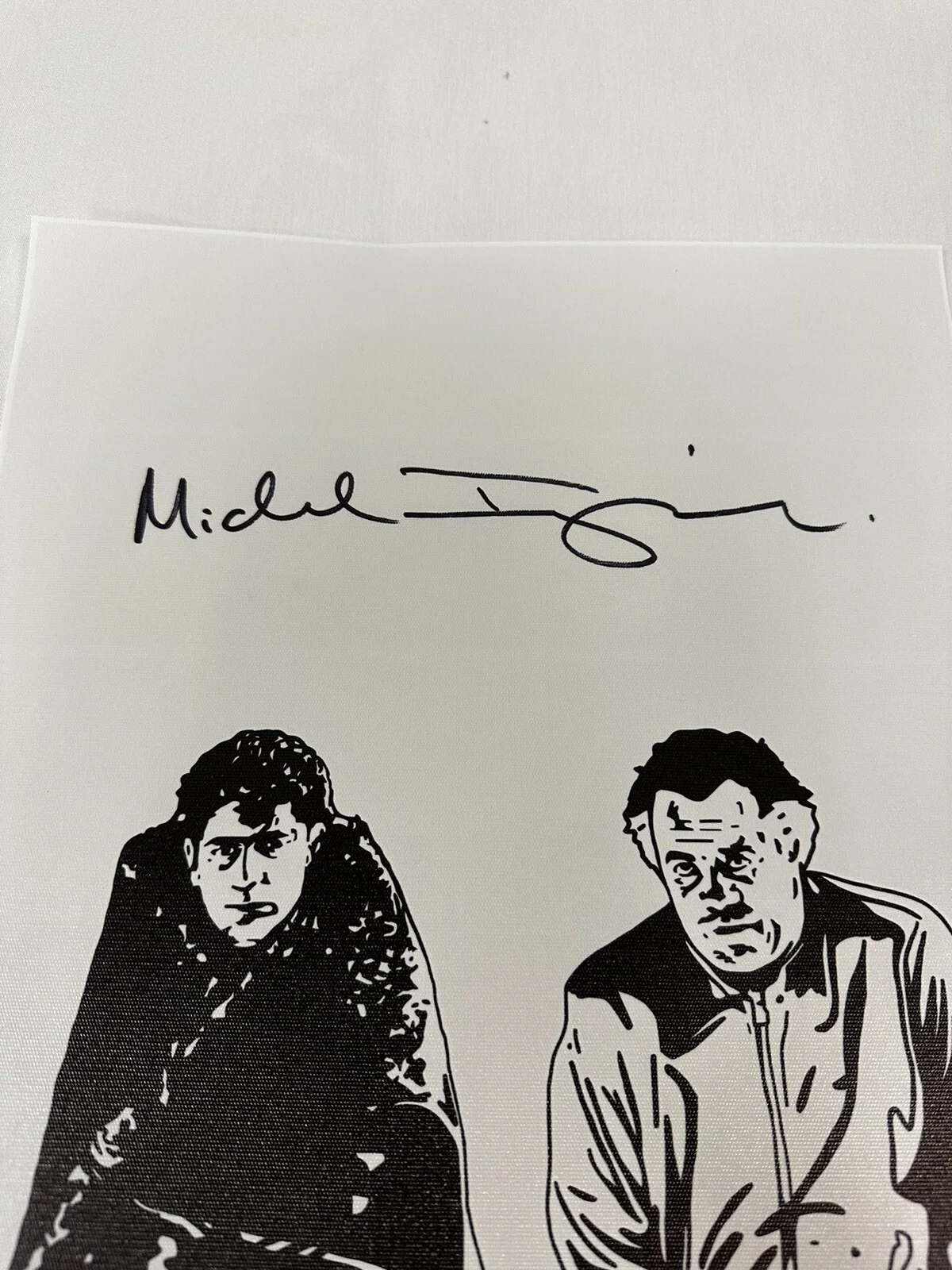 Michael Imperioli — MICHAEL IMPERIOLI Signed SOPRANOS Auto 12x17 Canvas PHOTO Poster, image 2