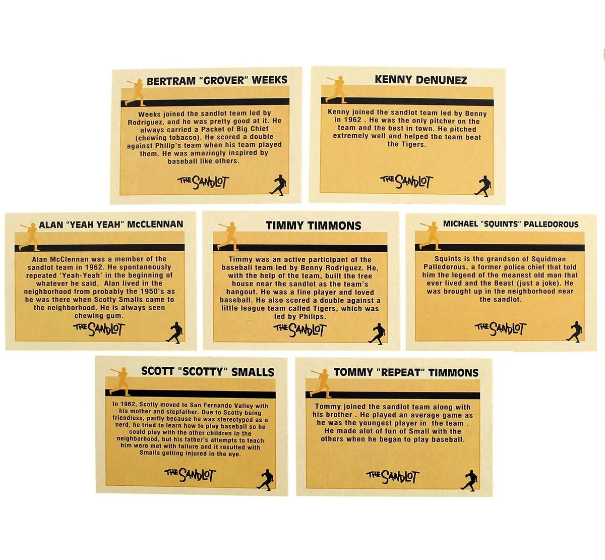 Patrick Renna — The Sandlot Cast Autographed Baseball Trading Card Set - Renna PSA Encapsulated, image 3