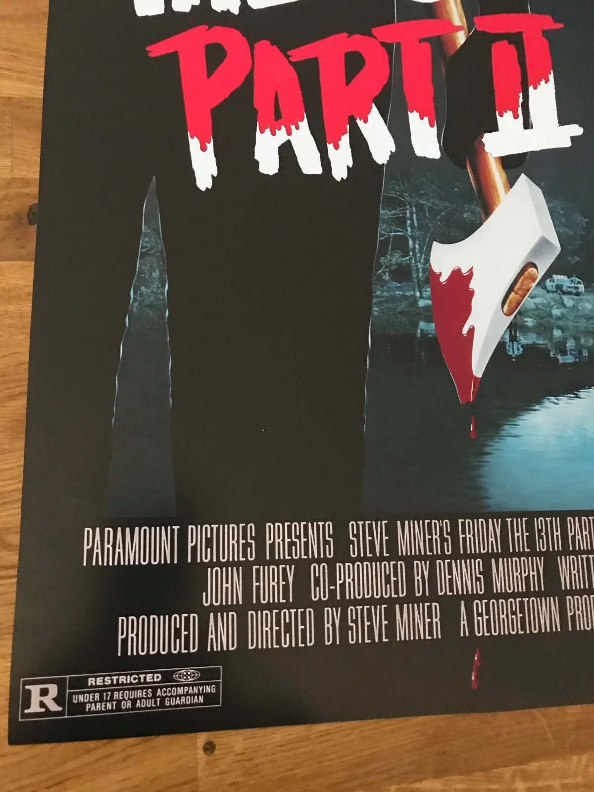 Movie Poster Friday The 13th part 2 430mm x 650mm (Bit bigger than A2), image 5