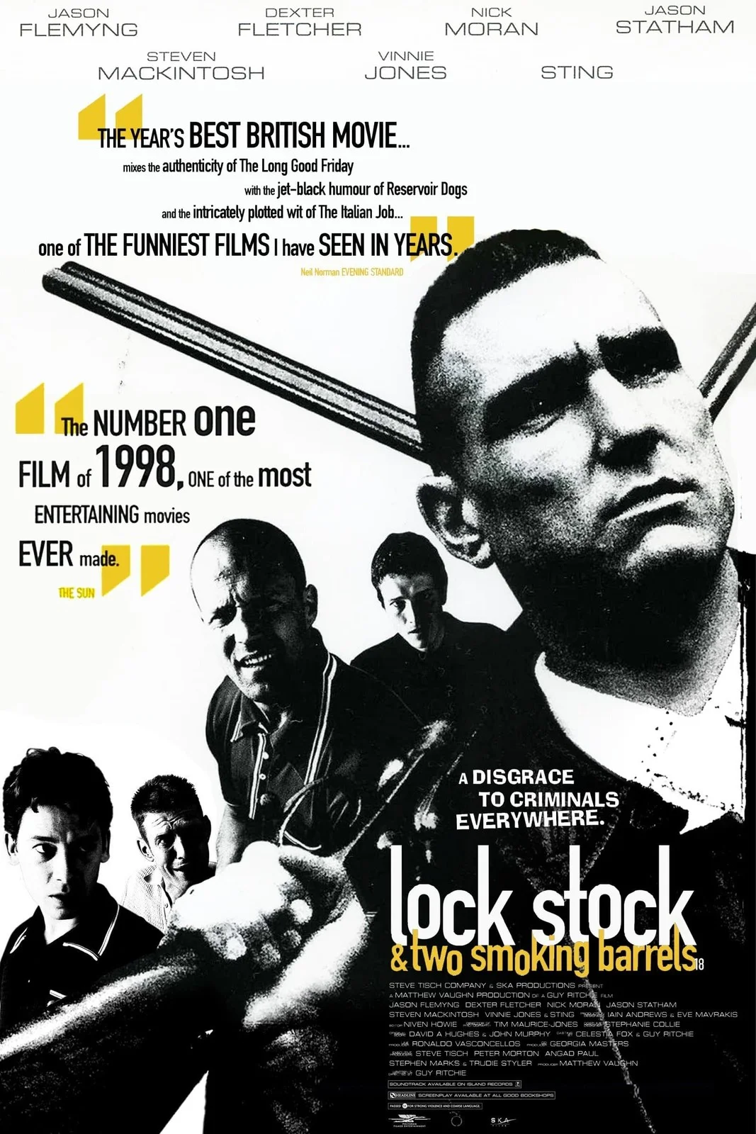 Lock Stock & Two Smoking Barrels 35mm Film Cell strip very Rare var_e, изображение 2