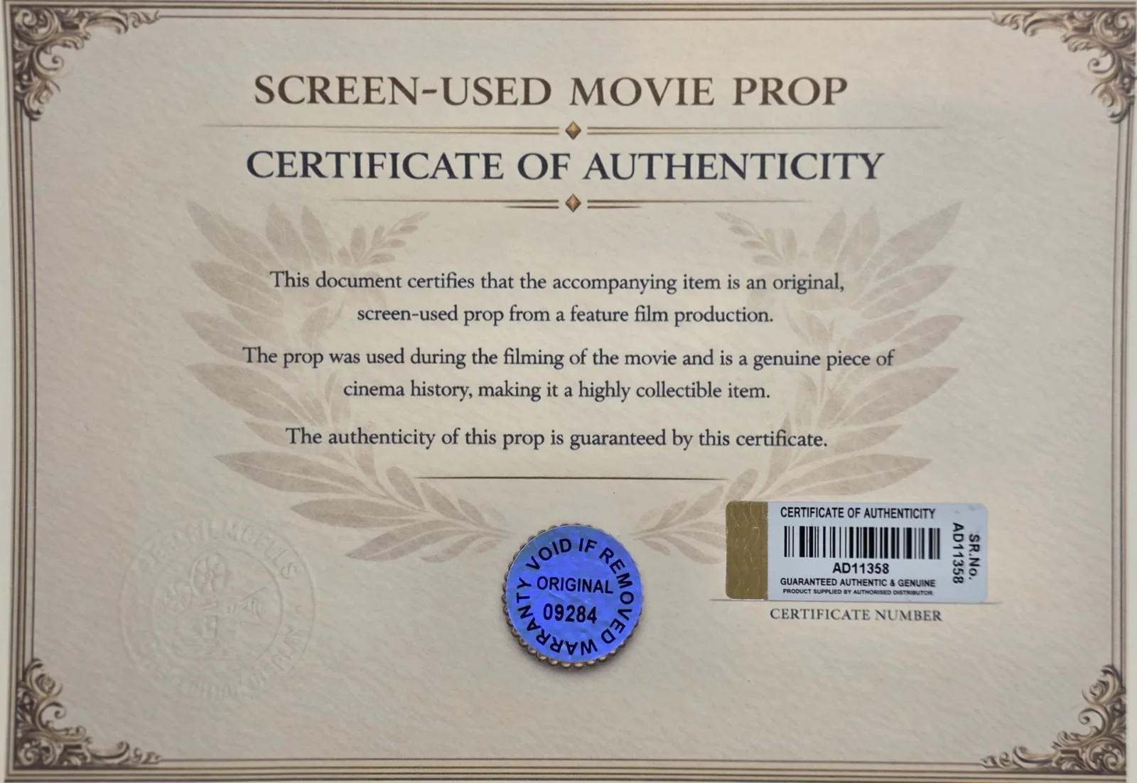 Screen-Used Stake Fragment – Buffy the Vampire Slayer Prop Display – With COA, image 3