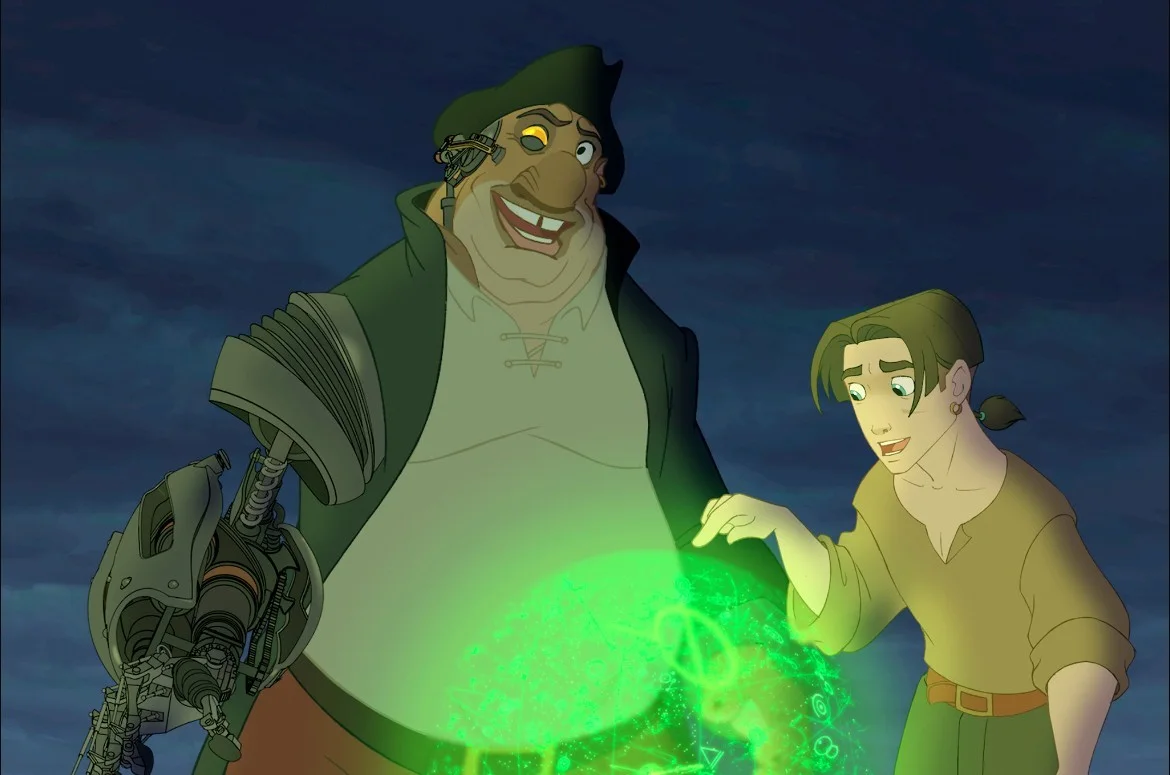 Disney's Treasure Planet (2002) Very Rare Unmounted Genuine 35mm Film Cells, image 3