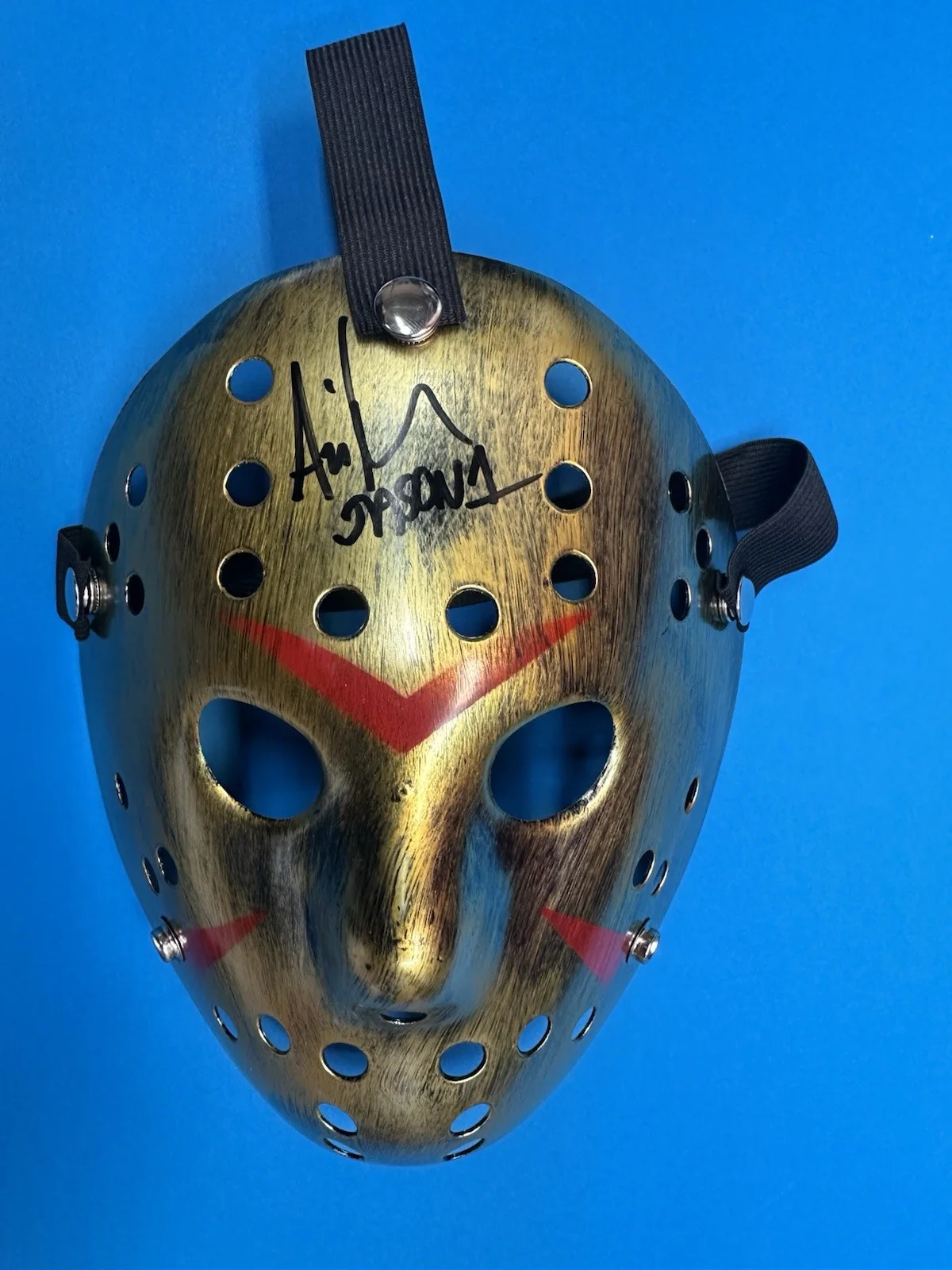 Ari Lehman — Jason Friday The 13th Masks Set Of 4 Autographed By Ari Lehman Beckett COA, image 4
