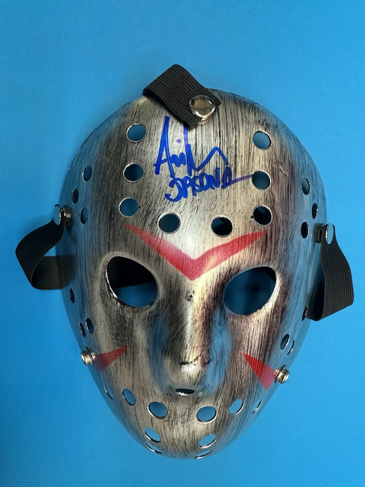 Ari Lehman — Jason Friday The 13th Masks Set Of 4 Autographed By Ari Lehman Beckett COA, image 5