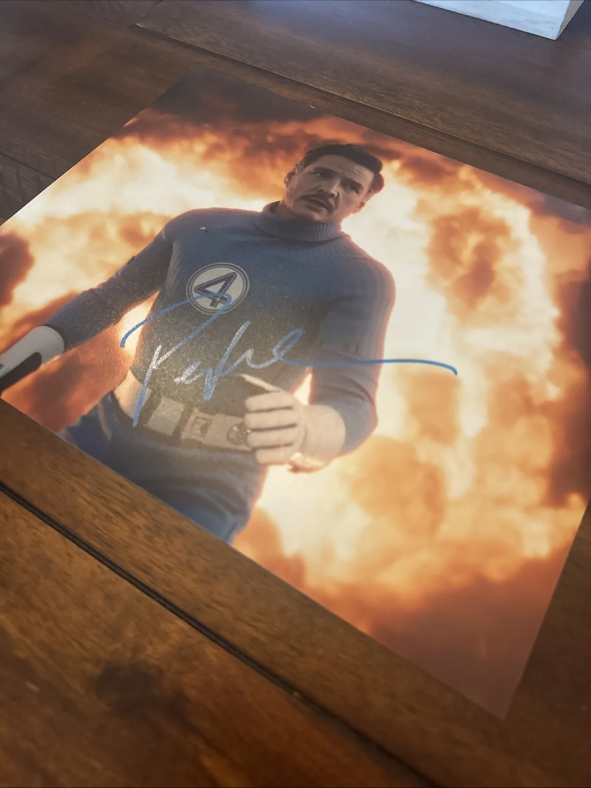 Pedro Pascal — Pedro Pascal Fantastic Four Signed 8x10" Original Autograph w/COA Hologram Proof, image 3