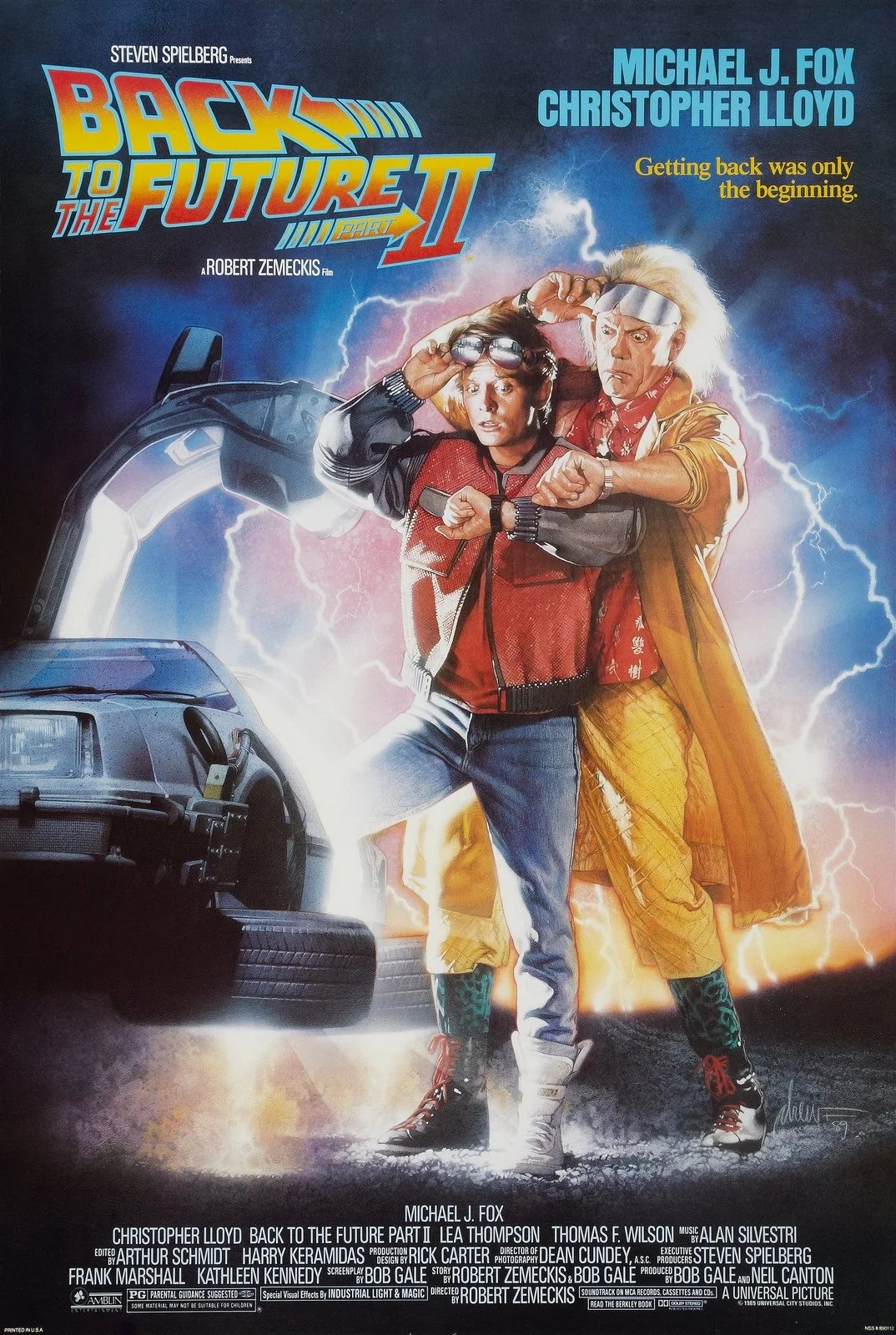 Back to the Future 2 35mm Film Cell strip very Rare var_e, image 2