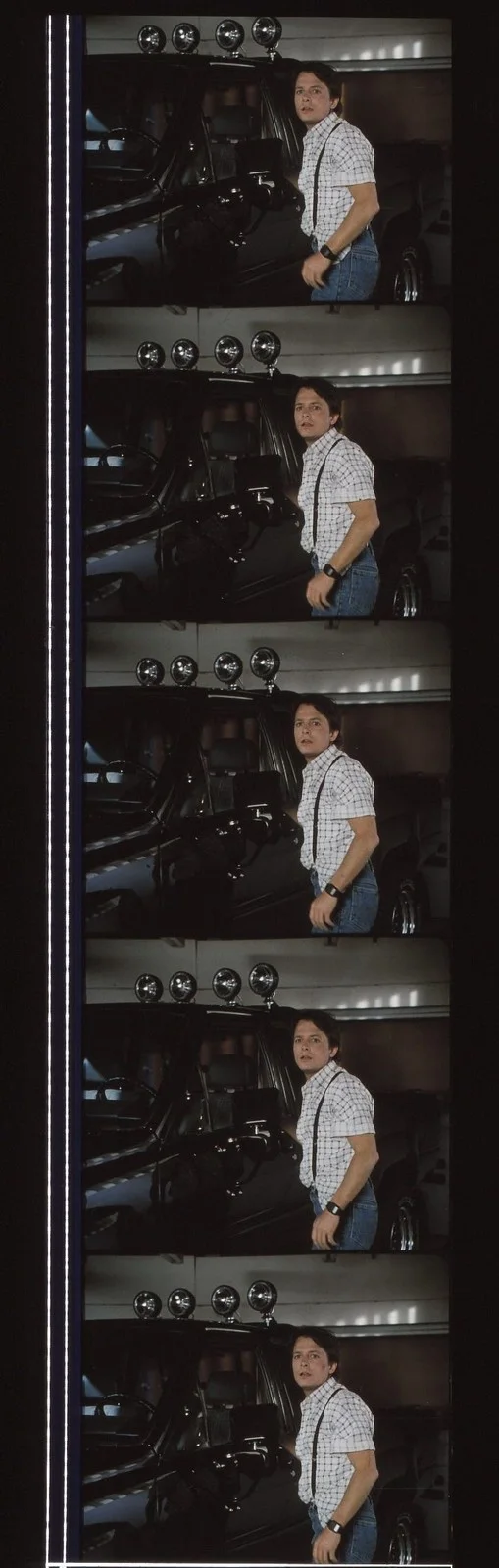 Back to the Future 2 35mm Film Cell strip very Rare var_e, image 3