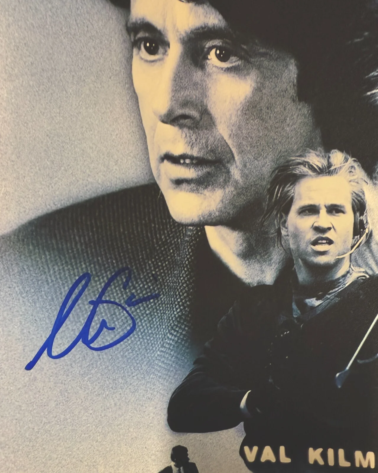 Val Kilmer Al Pacino Robert De Niro — Val Kilmer Al Pacino Robert DeNiro Signed 11x17 Heat PhotoPoster Beckett Witness, изображение 2