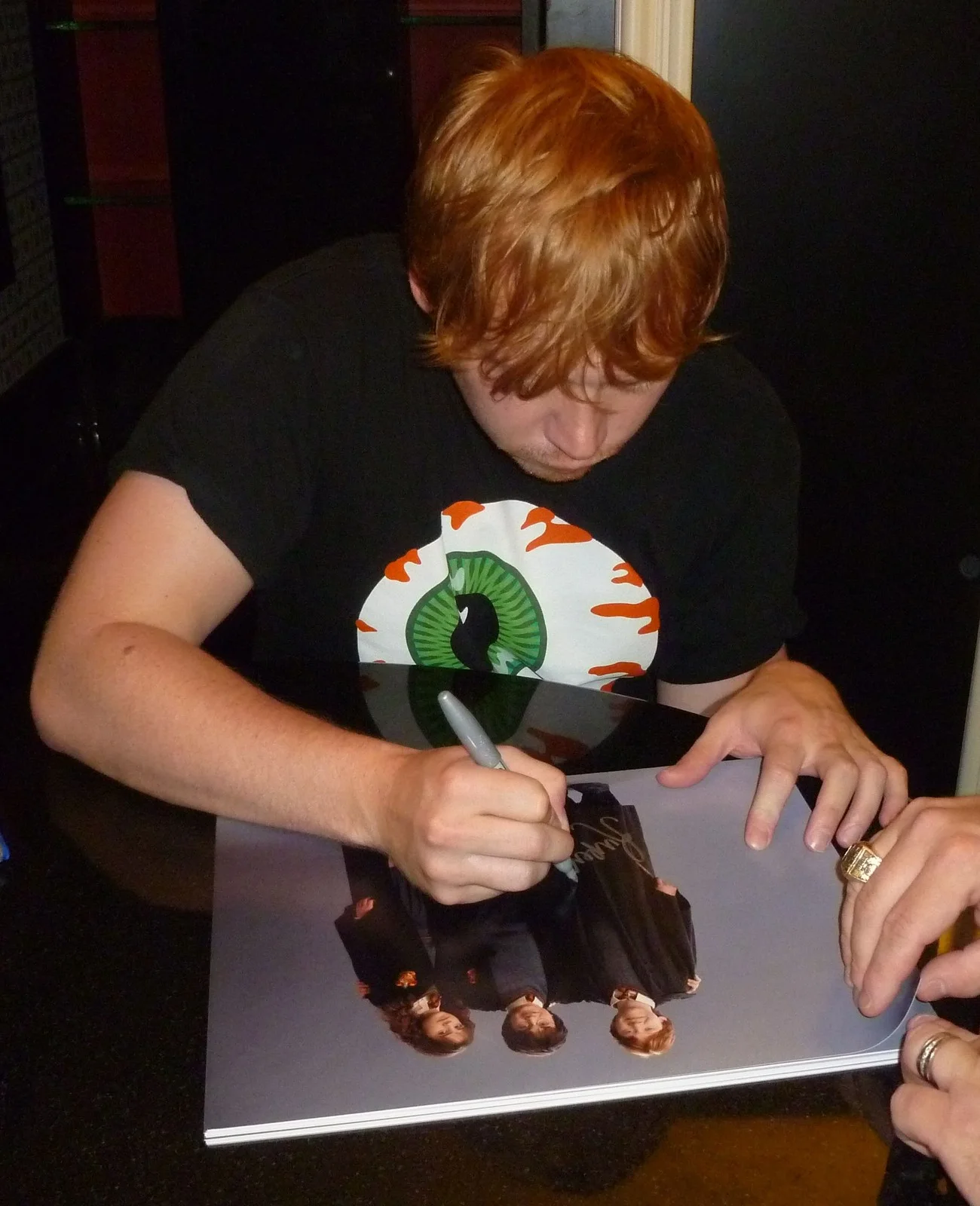 Rupert Grint — Rupert Grint Signed Harry Potter 11x14 Photo PSA/DNA COA Picture Autograph 4, изображение 3