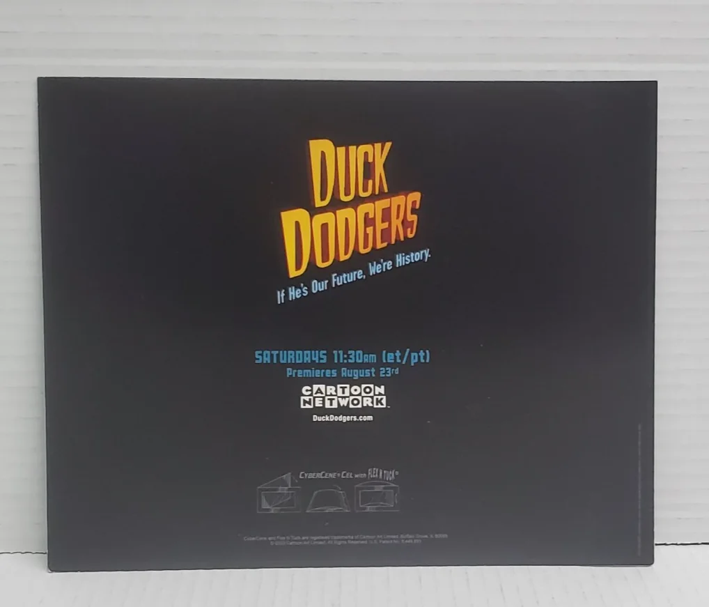 Cartoon Network Duck Dodgers Marvin the Martian Porky Pig 8x10 SDCC Promo 2003, изображение 2