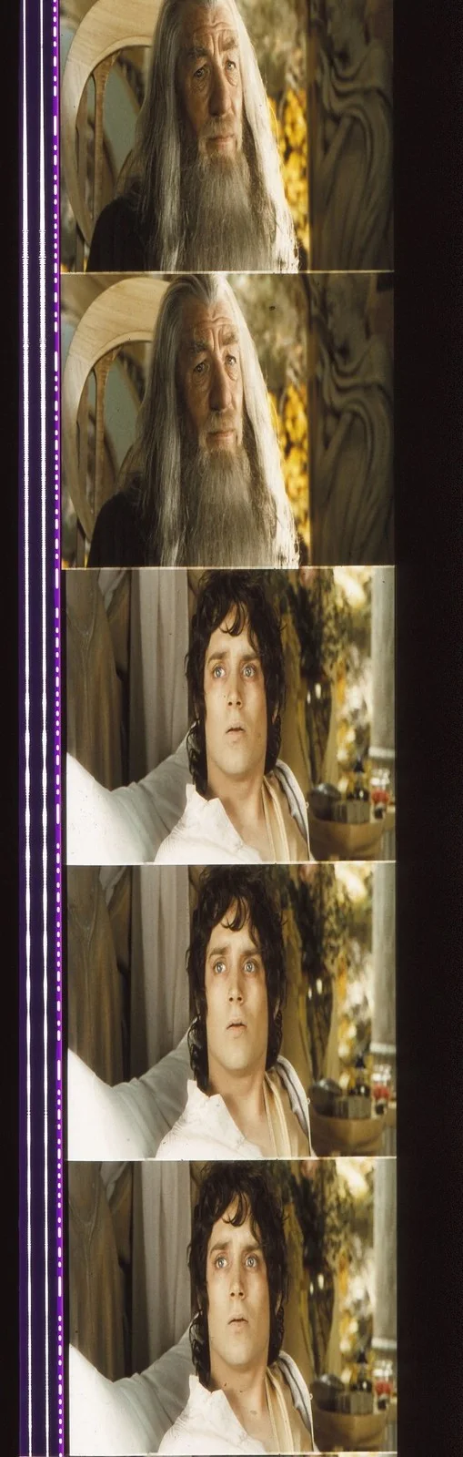 Lord of the Rings Fellowship of the Rings 35mm Film Cell strip very Rare var_e, изображение 4