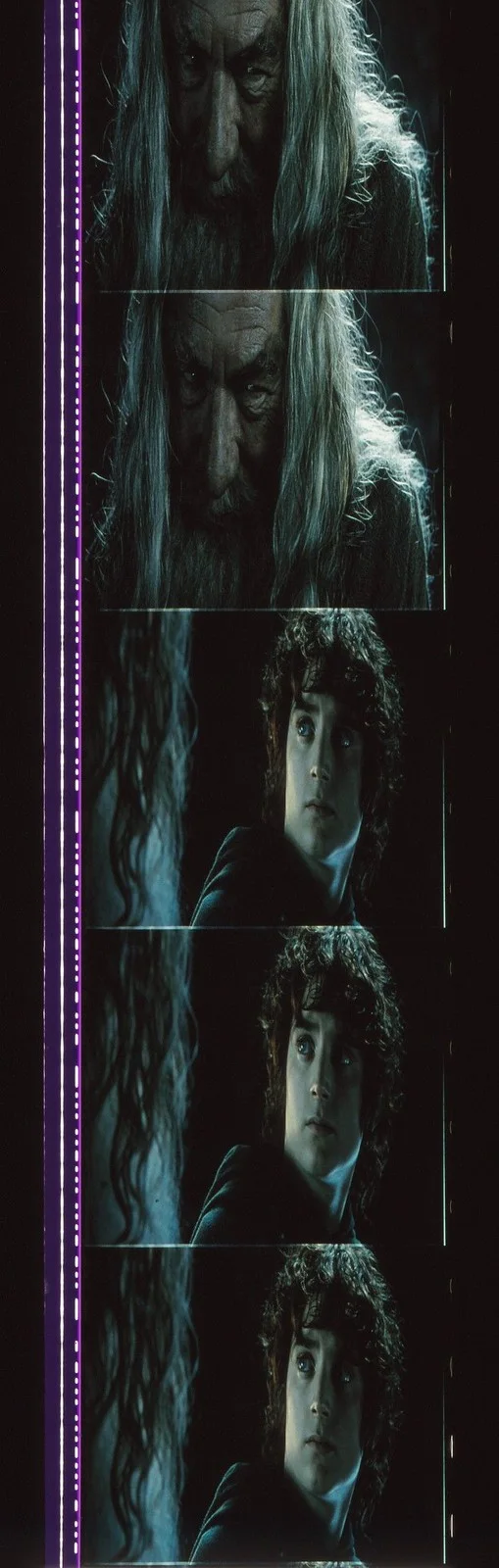 Lord of the Rings Fellowship of the Rings 35mm Film Cell strip very Rare var_e, изображение 5