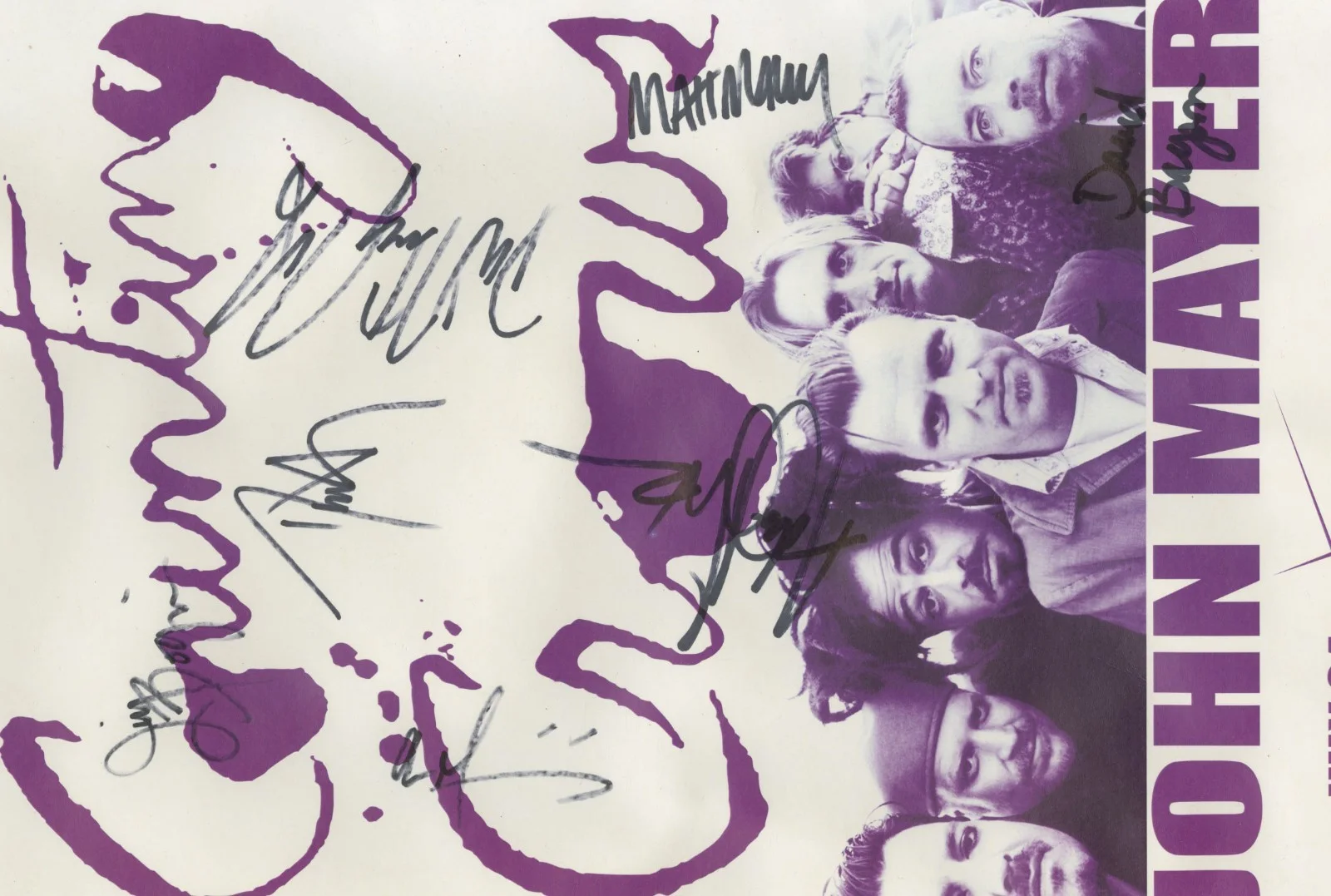 Counting Crows autographed concert poster 2003 Jim Bogios, Adam Duritz, image 3