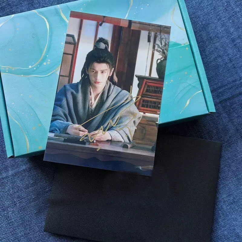 Zhang Linghe 逐玉 Tian Xiwei 6" Signed Autographed Photo Collection, image 4