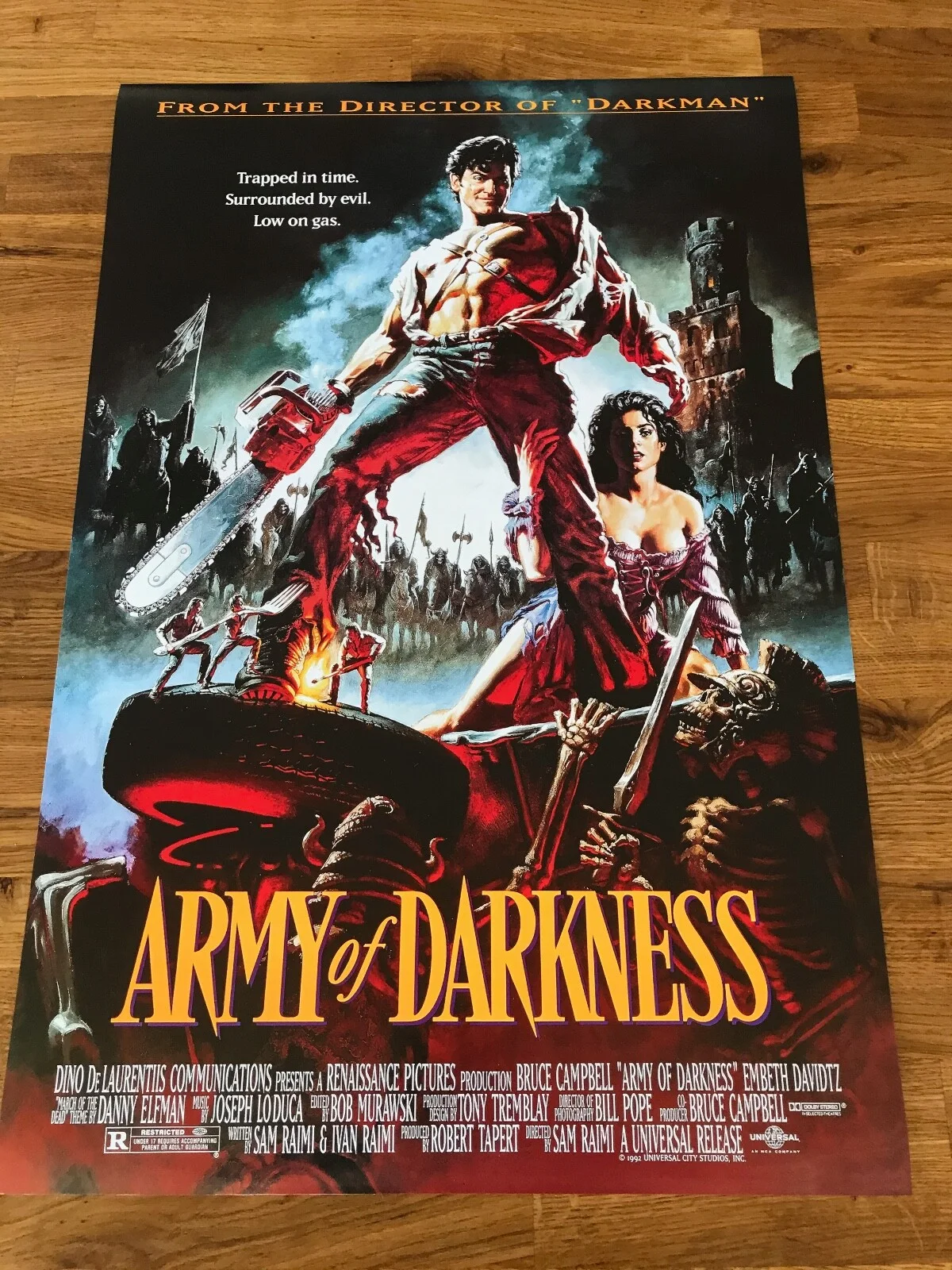 Movie Poster Army of Darkness 430mm x 640mm (Bit bigger than A2), изображение 2
