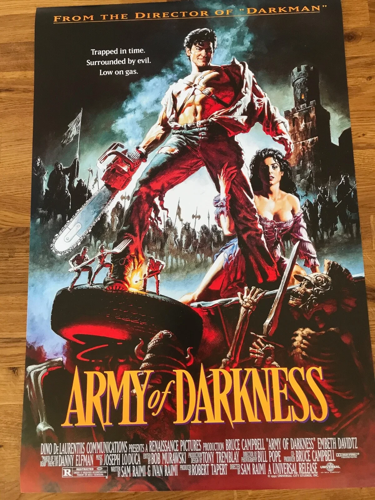 Movie Poster Army of Darkness 430mm x 640mm (Bit bigger than A2), изображение 5
