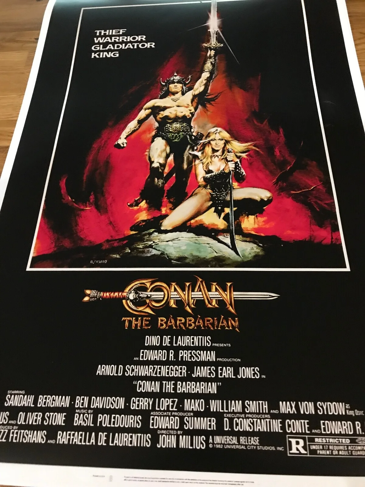 Poster Conan the Barbarian 420mm x 594mm (A2), image 4