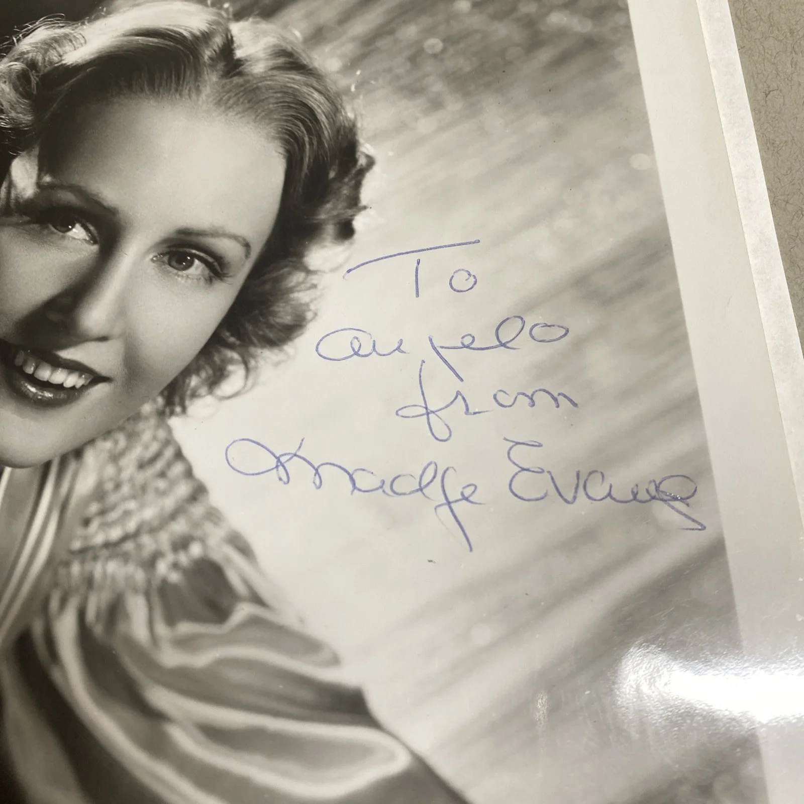 Madge Evans: Hand Signed Celebrity Photograph 8 x 10 Inches / KSK, изображение 2