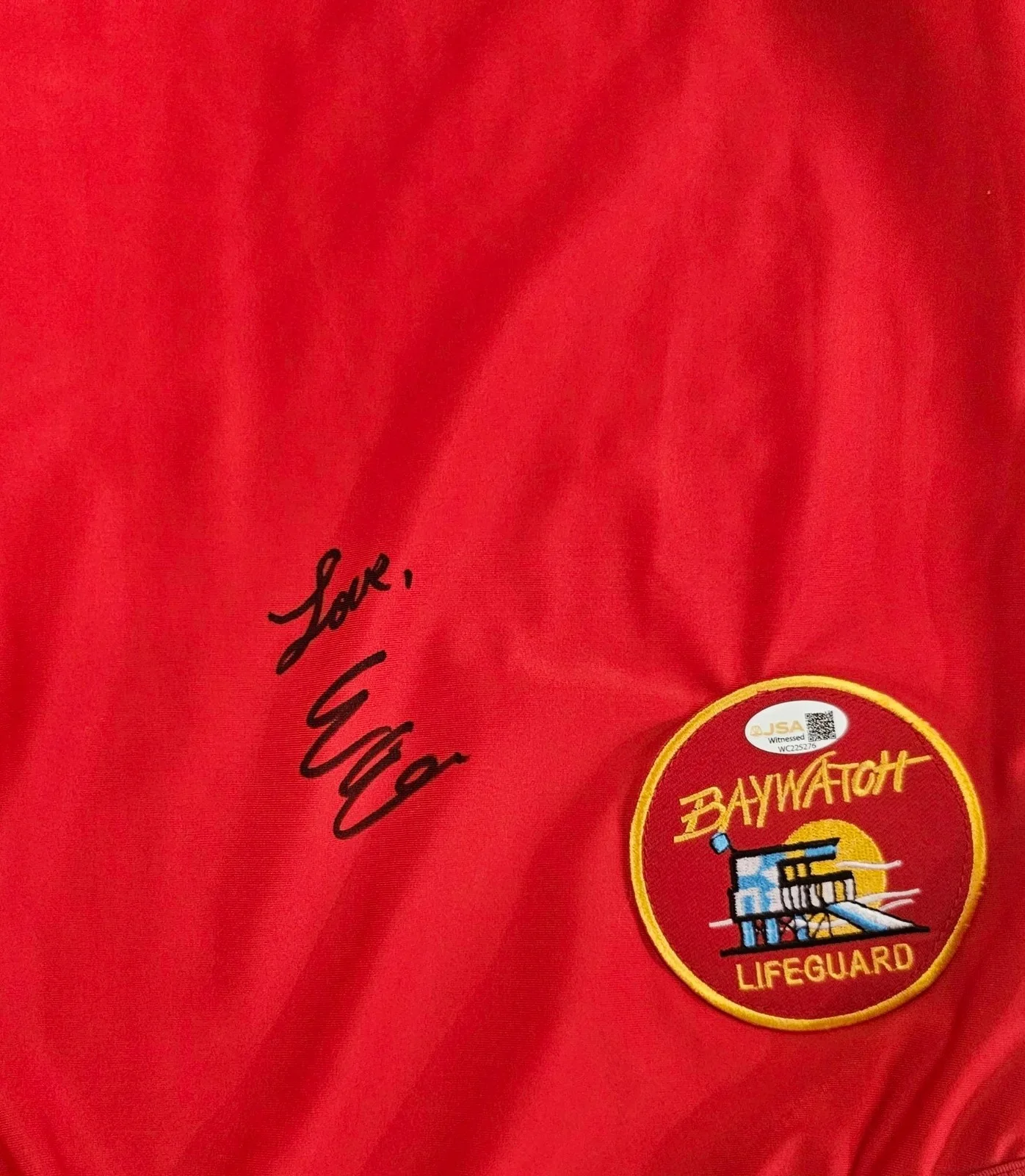 Erika Eleniak Signed JSA COA Baywatch Bathing Suit Playboy Autograph, image 2
