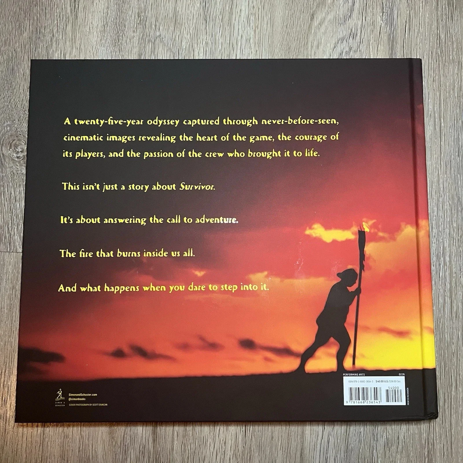 Jeff Probst — Survivor Forged By Fire Signed Book by Jeff Probst JSA COA, image 3