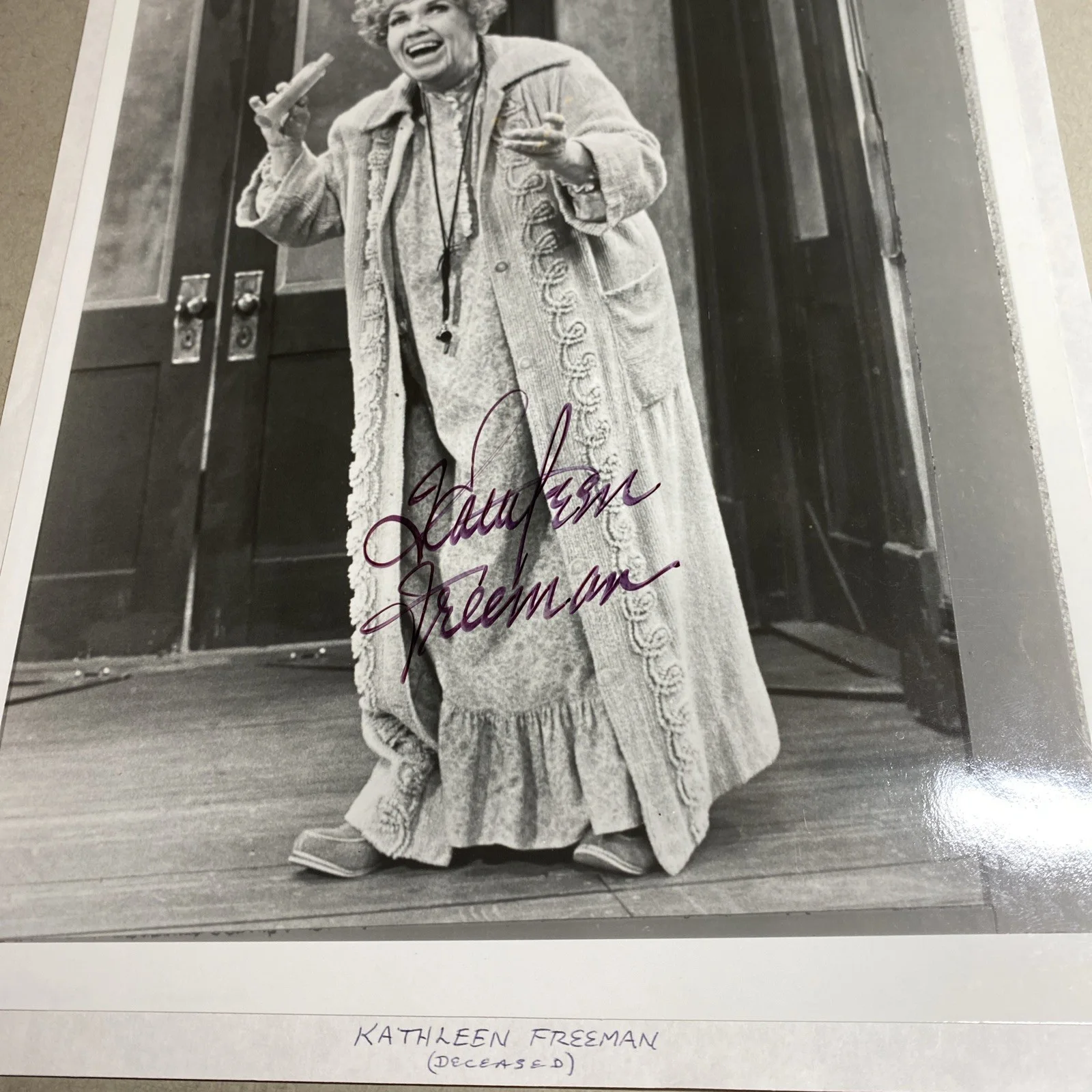 Kathleen Freeman: Hand Signed Celebrity Photograph 8 x 10 Inches / KSK, image 4