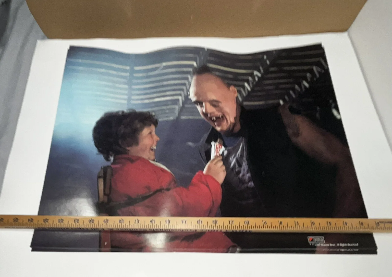 RARE Vintage 1985 THE GOONIES Baby Ruth Nabisco Promo Poster w/ SLOTH & CHUNK, image 2