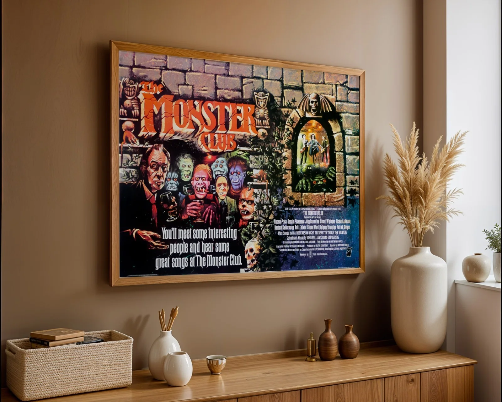 The Monster Club - 1981 Anthology Horror Restored 30" x 40" UK Quad Poster, image 3