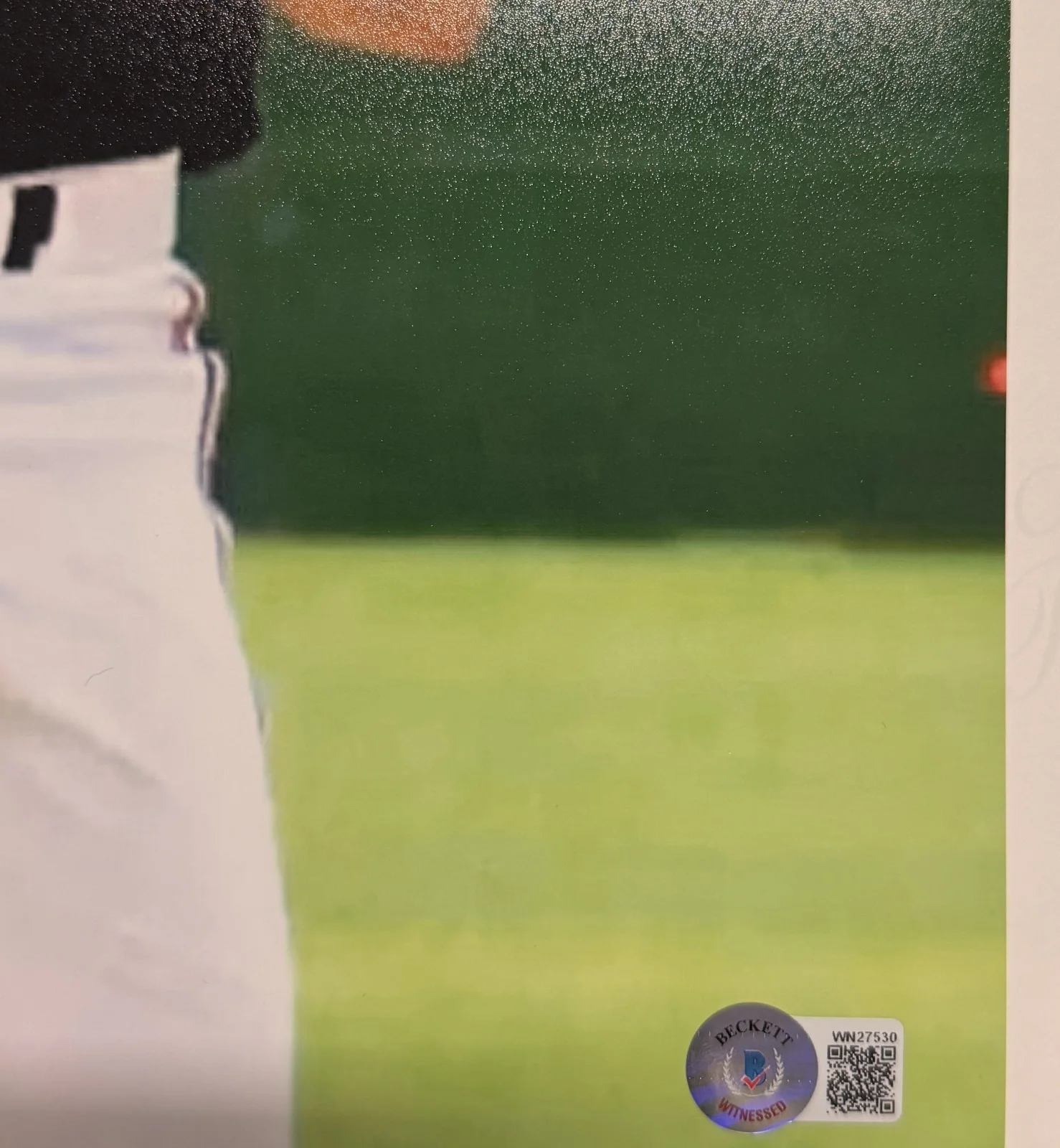 Charlie Sheen — Charlie Sheen Signed 11x14 Major League Vaughn Grab Photo Beckett Witnessed, изображение 2