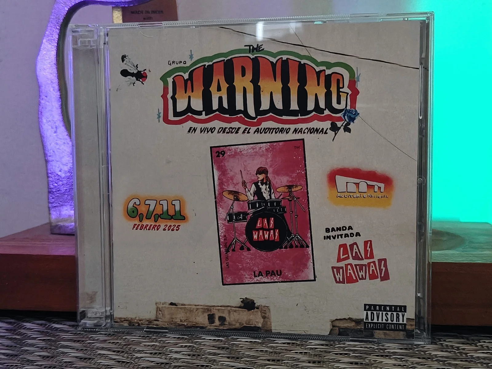 The Warning Live From Auditorio Nacional, CDMX 2CD Signed Pau, image 2