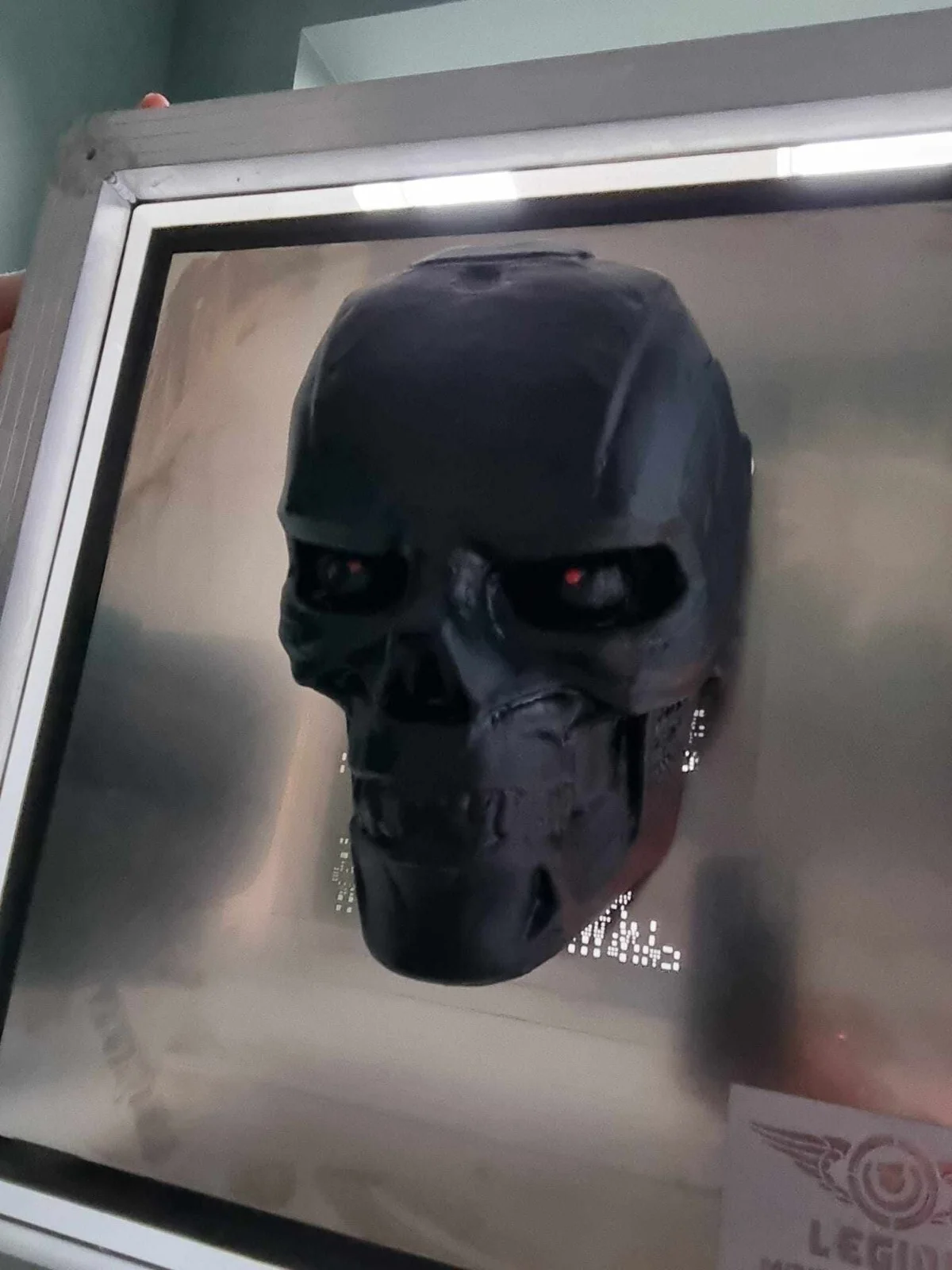 Terminator Rev 9 Metal Framed Skull - Fan Art limited run of 20, изображение 5