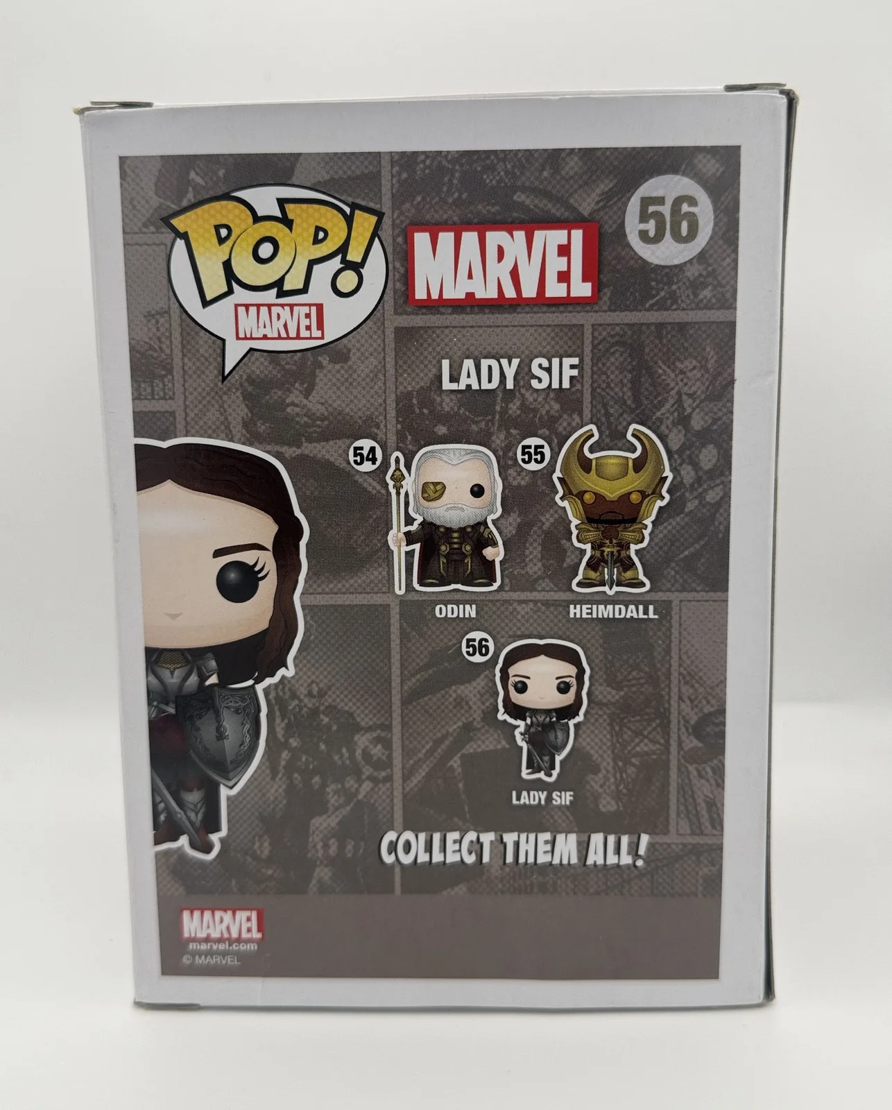 Jaimie Alexander — Jaimie Alexander "Thor" AUTOGRAPH Signed 'Lady Sif' 56 Funko Pop Figure ACOA, image 4
