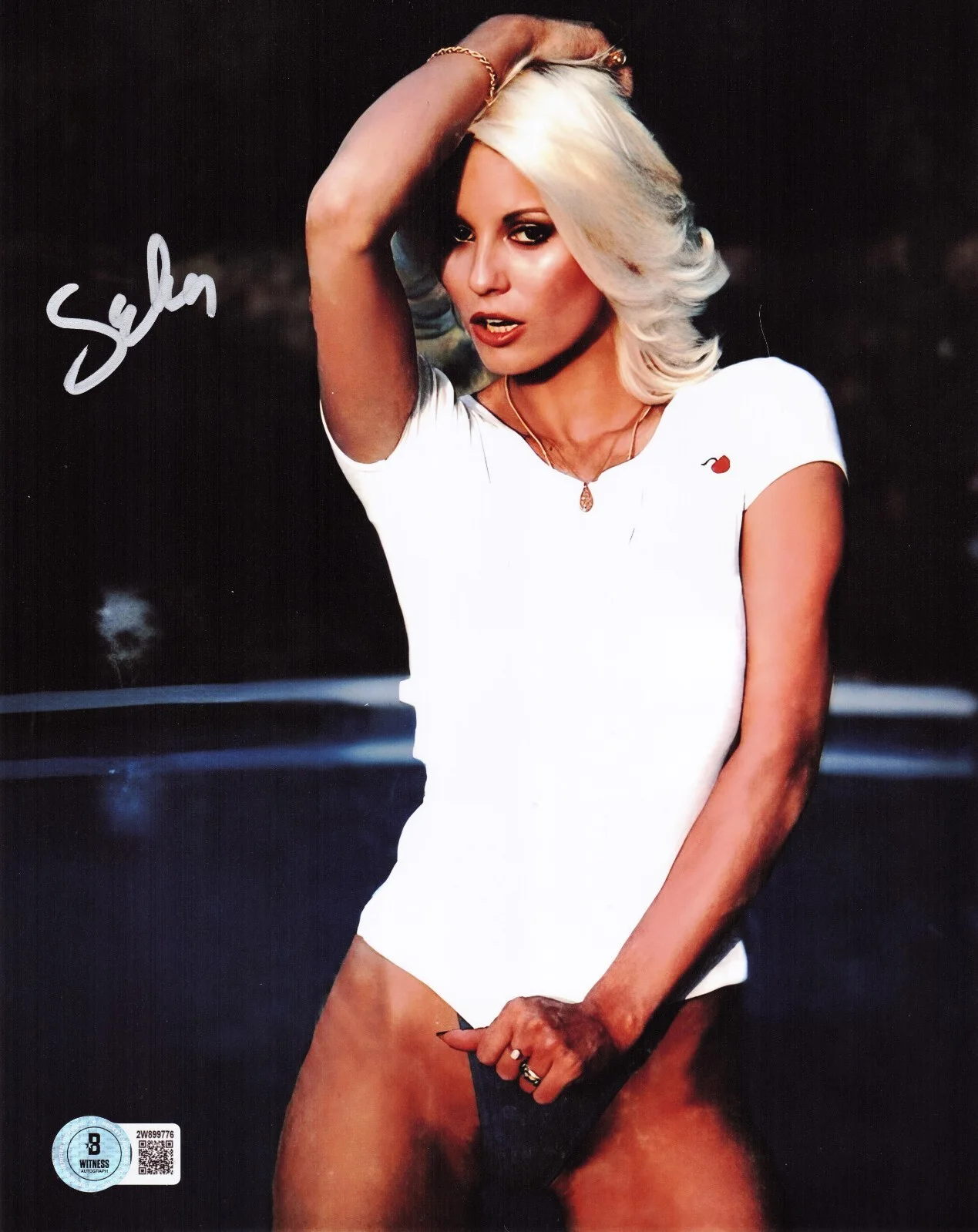 Seka — Seka Signed 8x10 Photo Icon Legend Adult Star Authentic Autograph Beckett